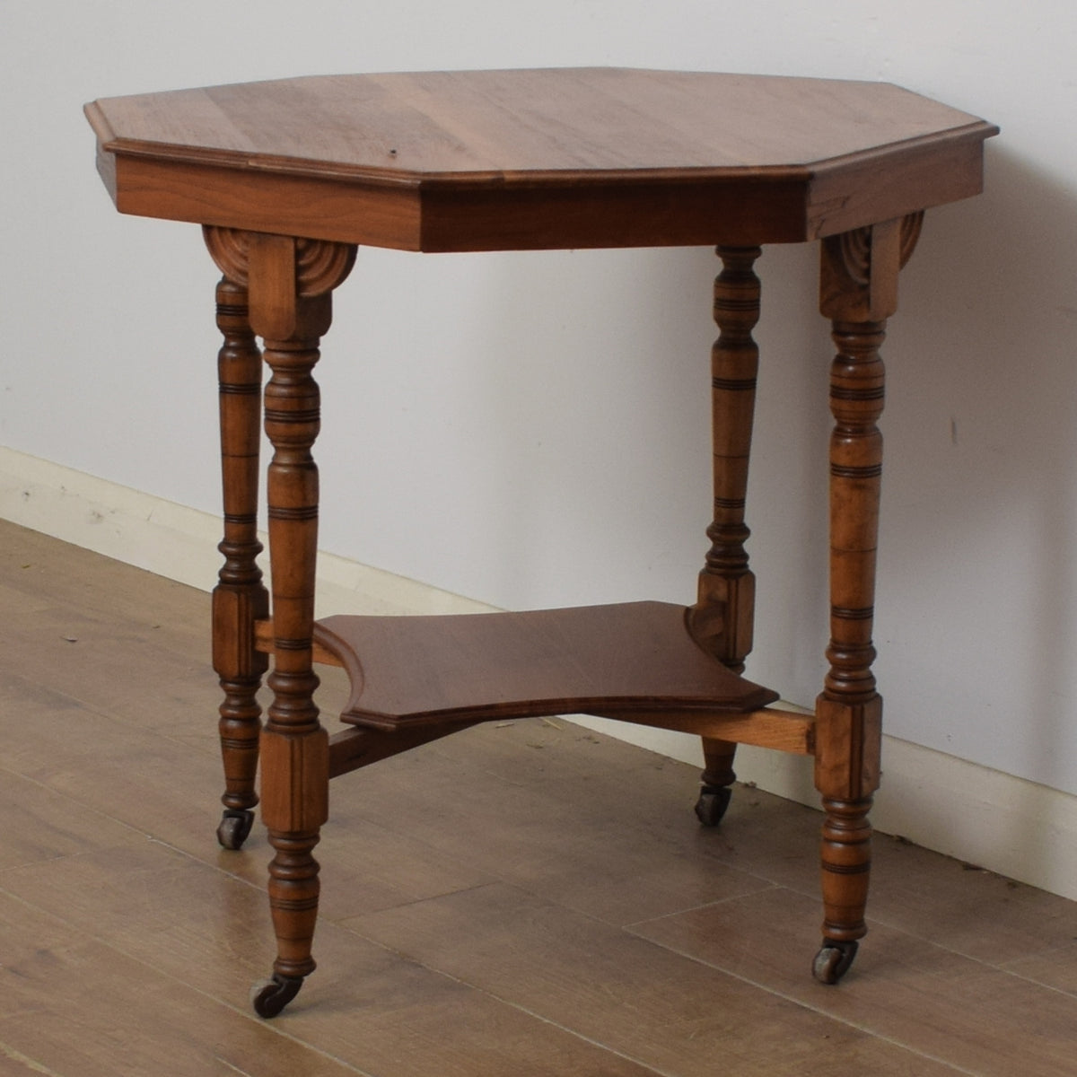 Octagonal Mahogany Table