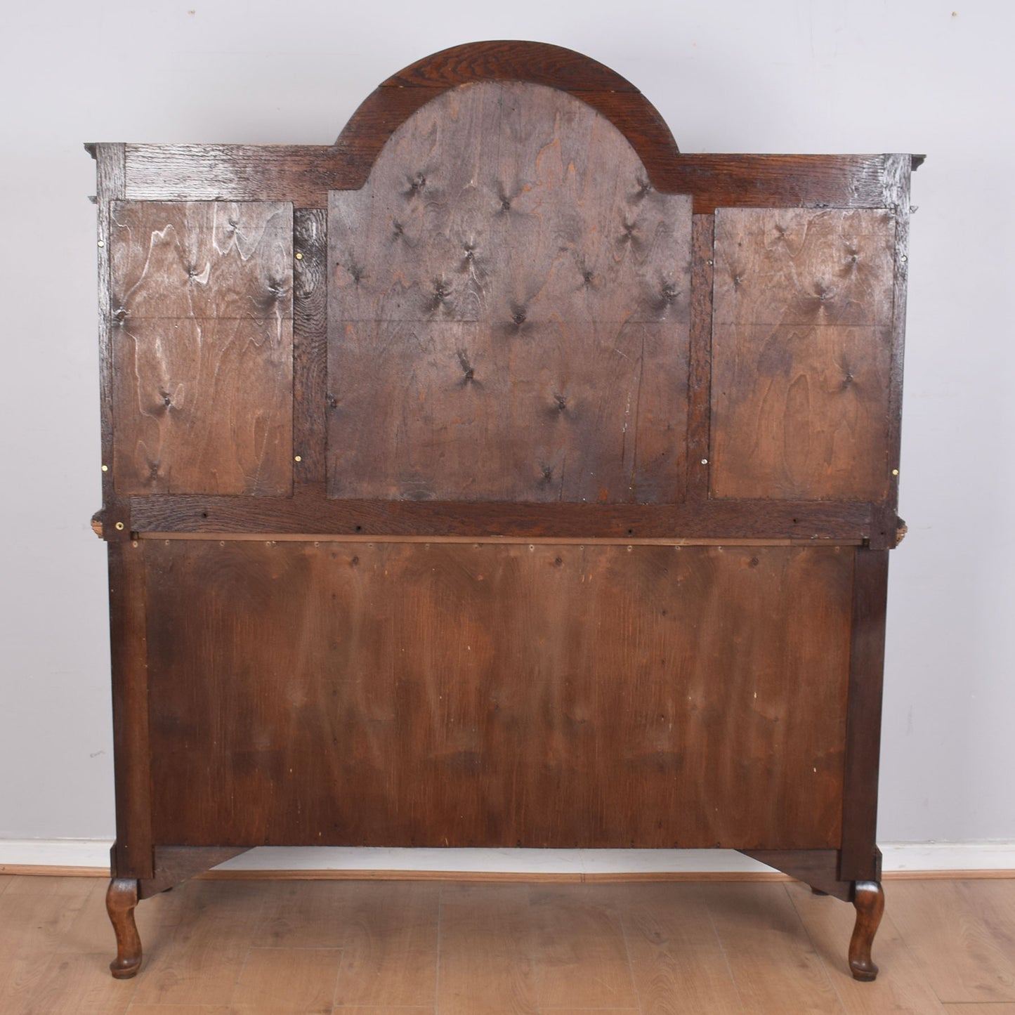 Solid Oak Mirrored Sideboard