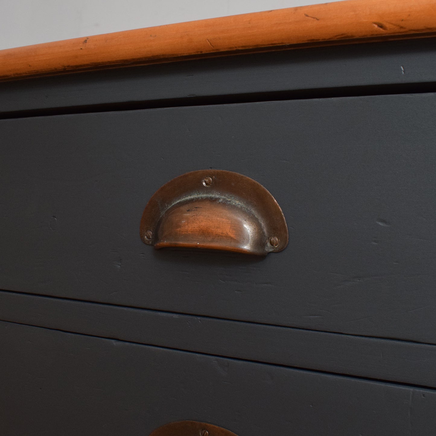 Painted Antique 'Plan' Chest of Drawers