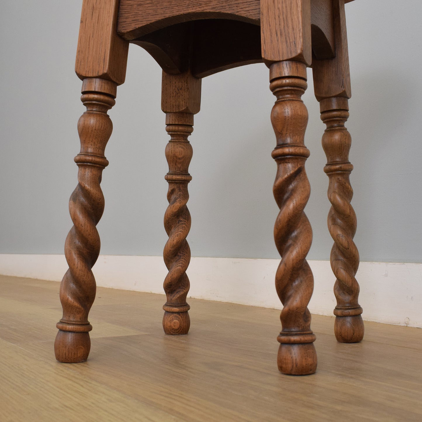 Small Barley-Twist Side Table