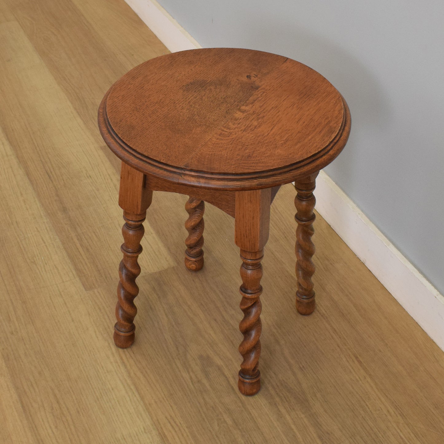 Small Barley-Twist Side Table