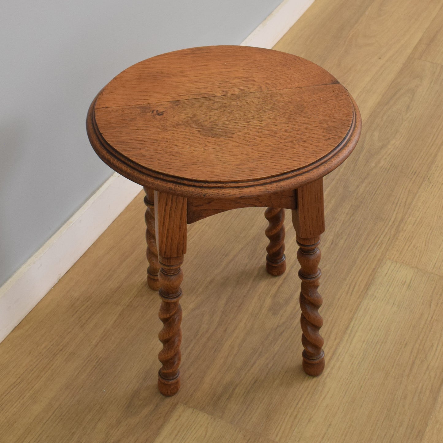 Small Barley-Twist Side Table