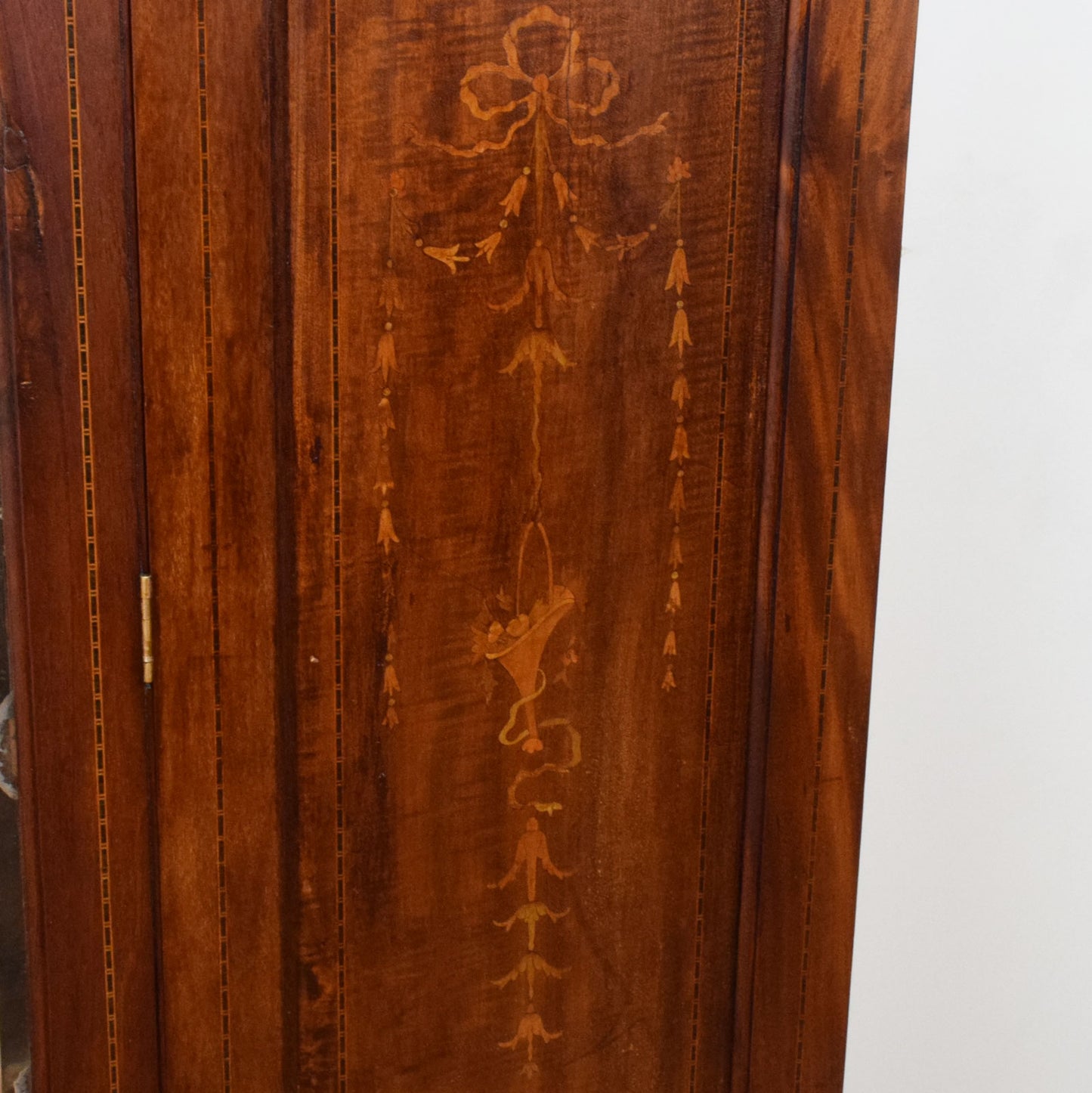 Mirrored Mahogany Hallrobe