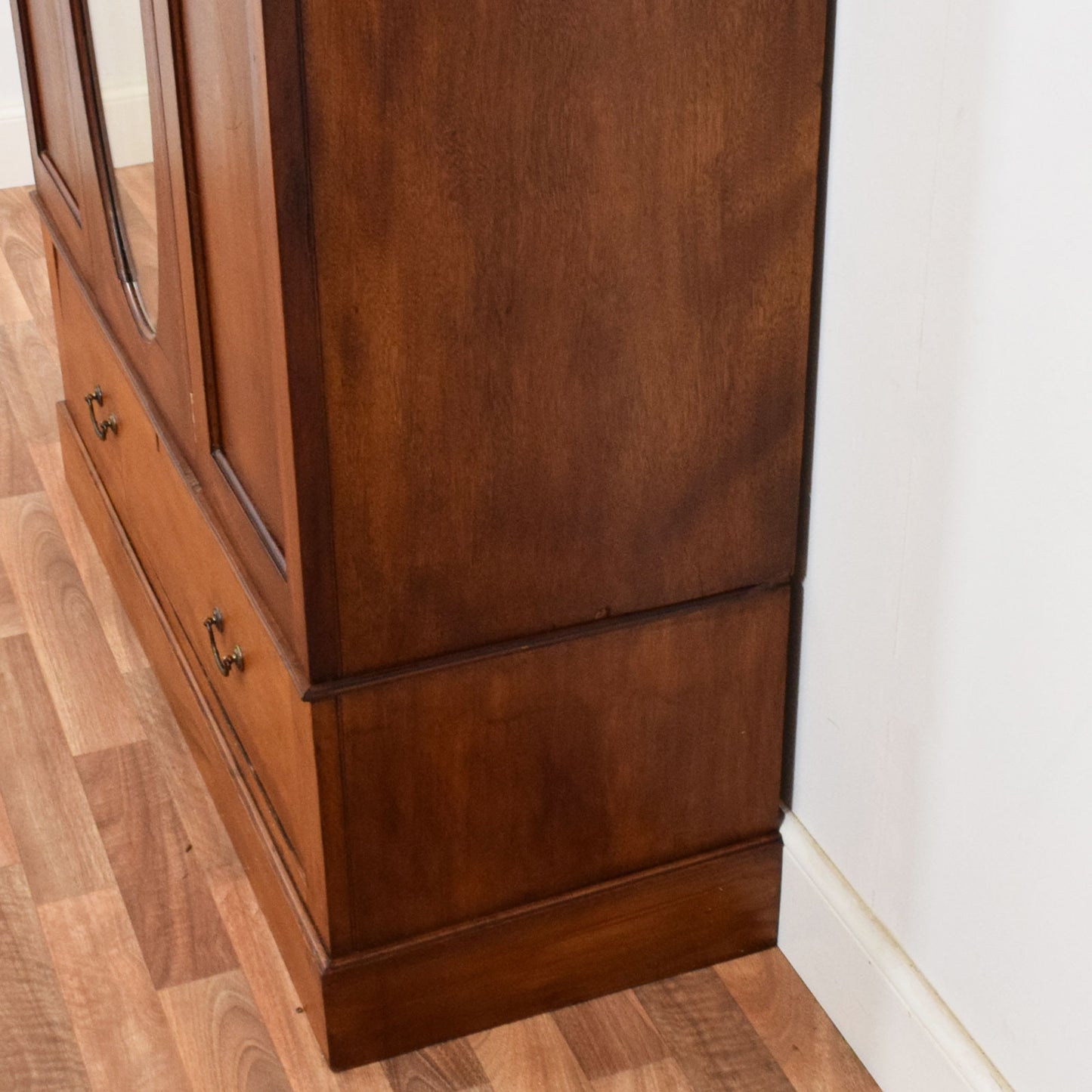 Mirrored Mahogany Hallrobe