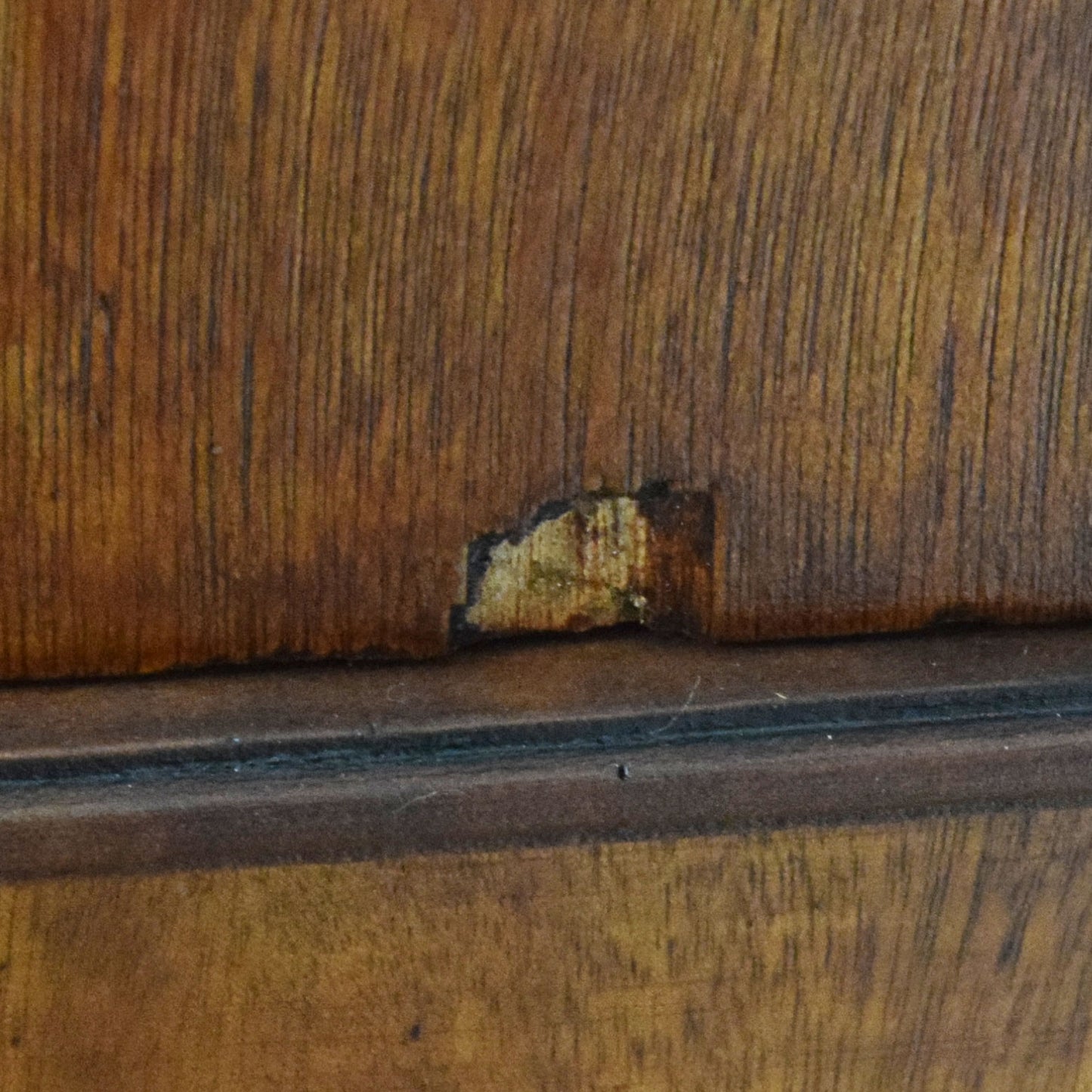 Mirrored Mahogany Hallrobe