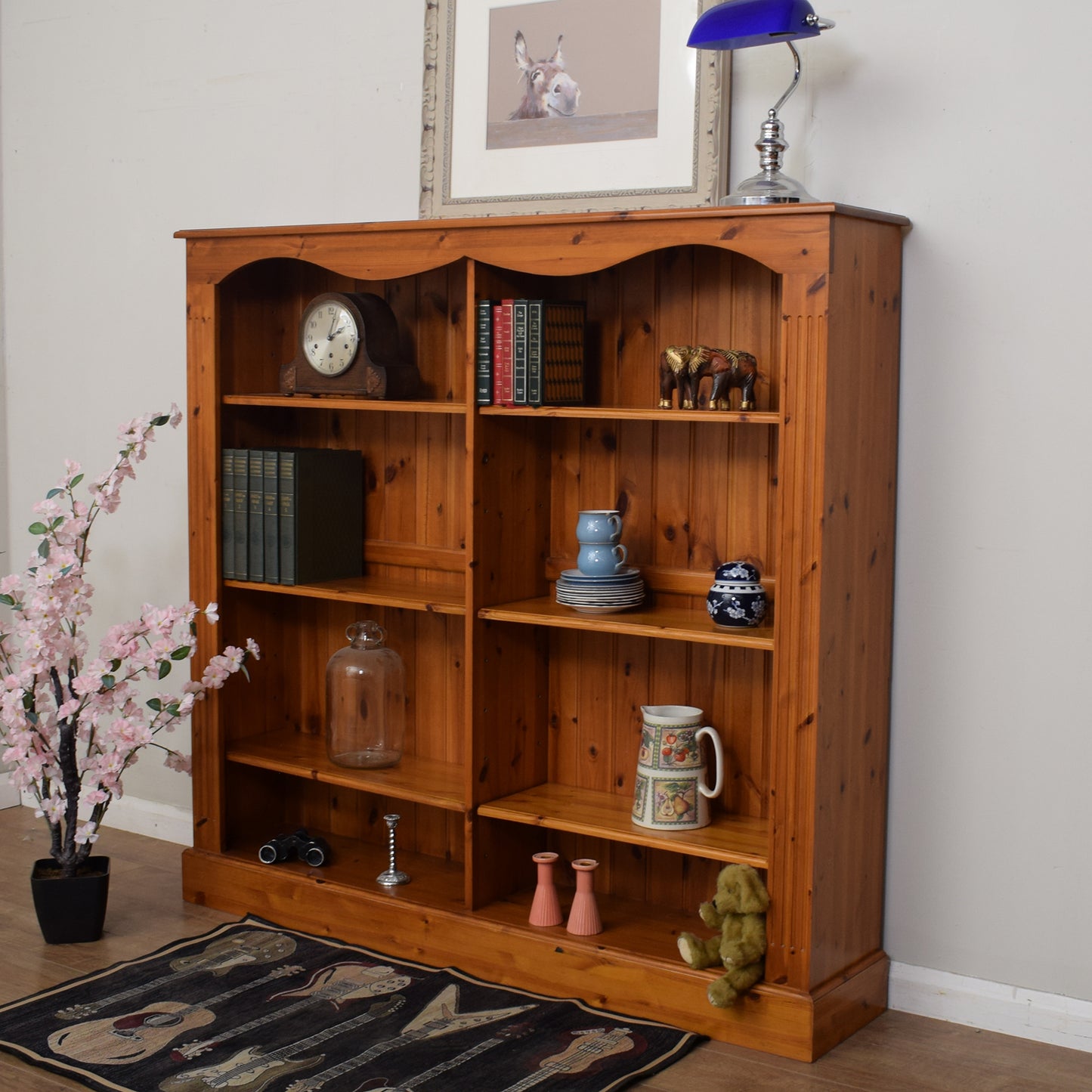 Restored Pine Bookcase