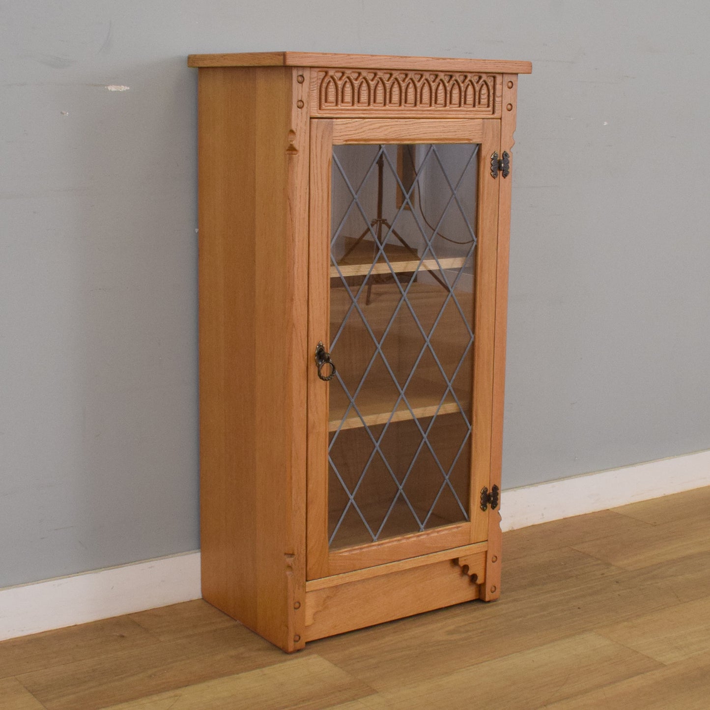 Oak Glazed Cupboard