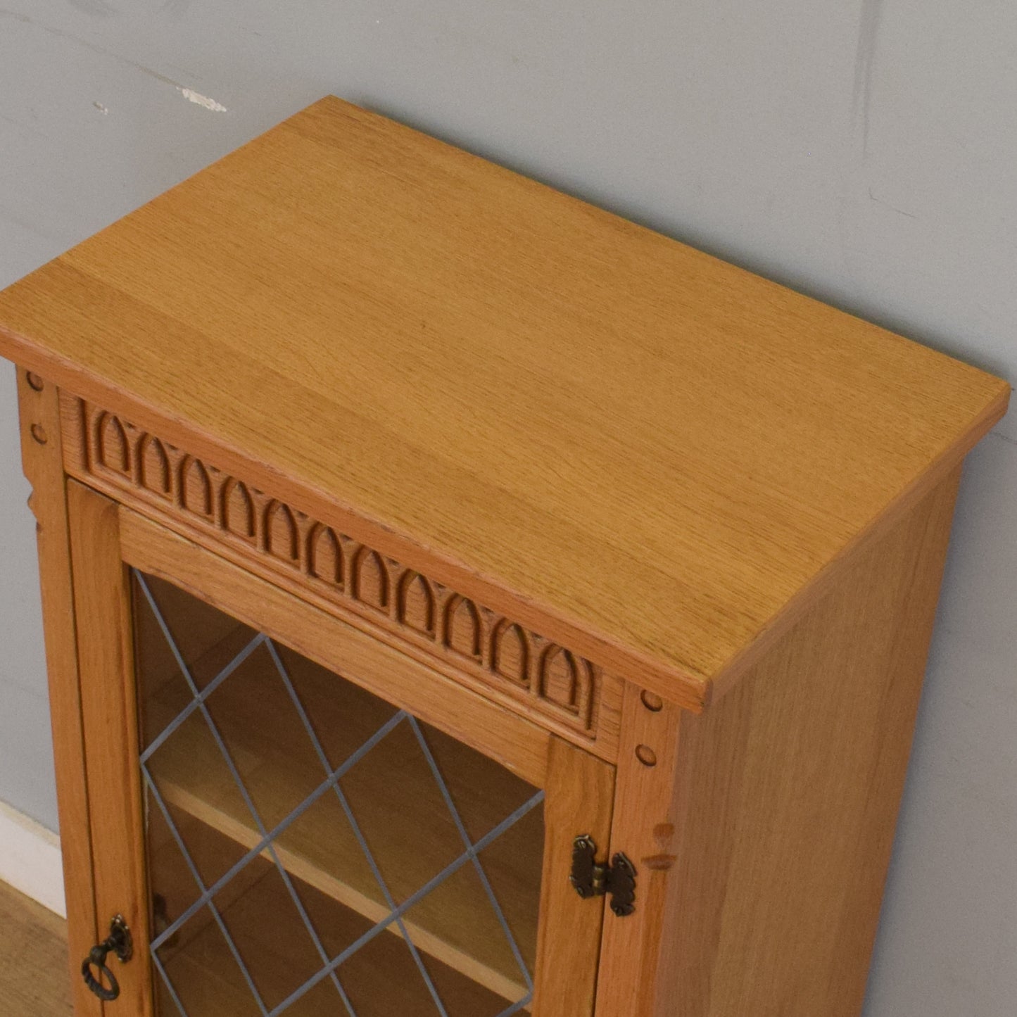Oak Glazed Cupboard