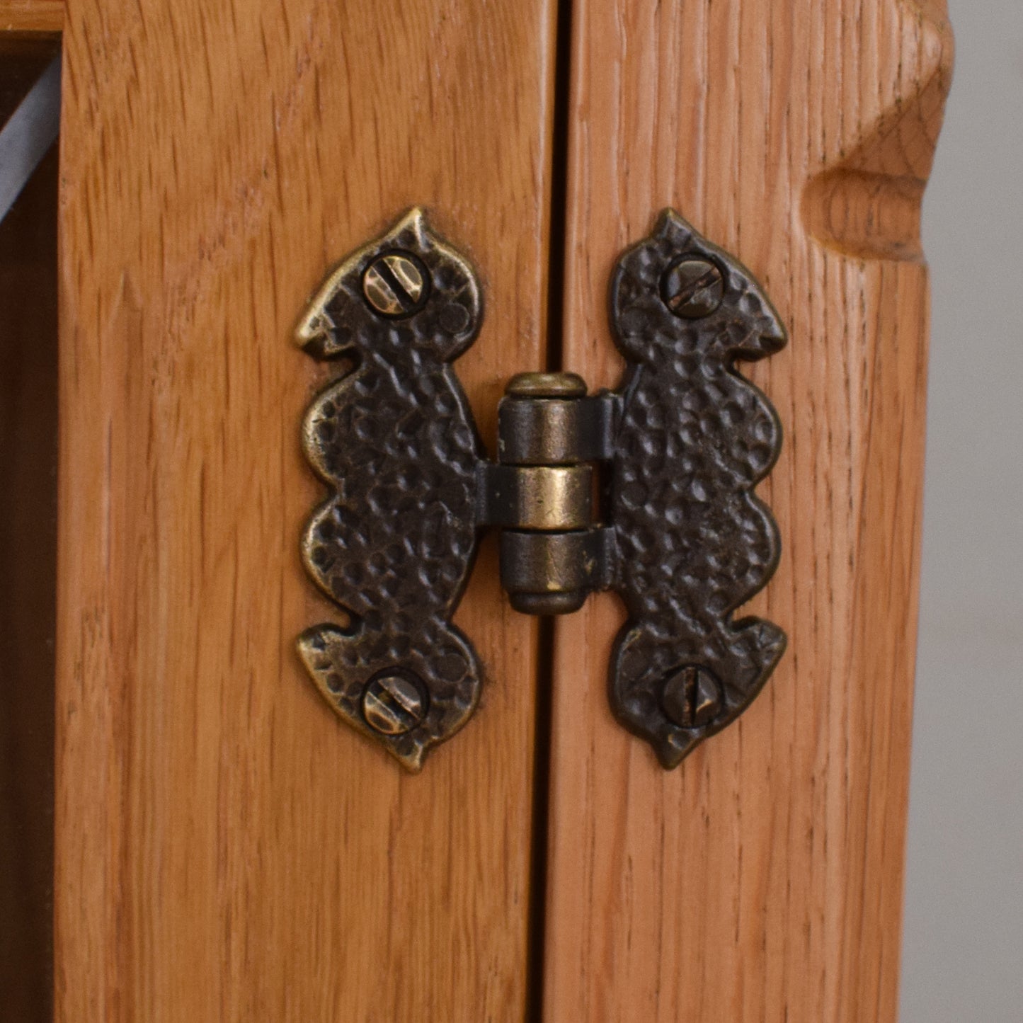 Oak Glazed Cupboard