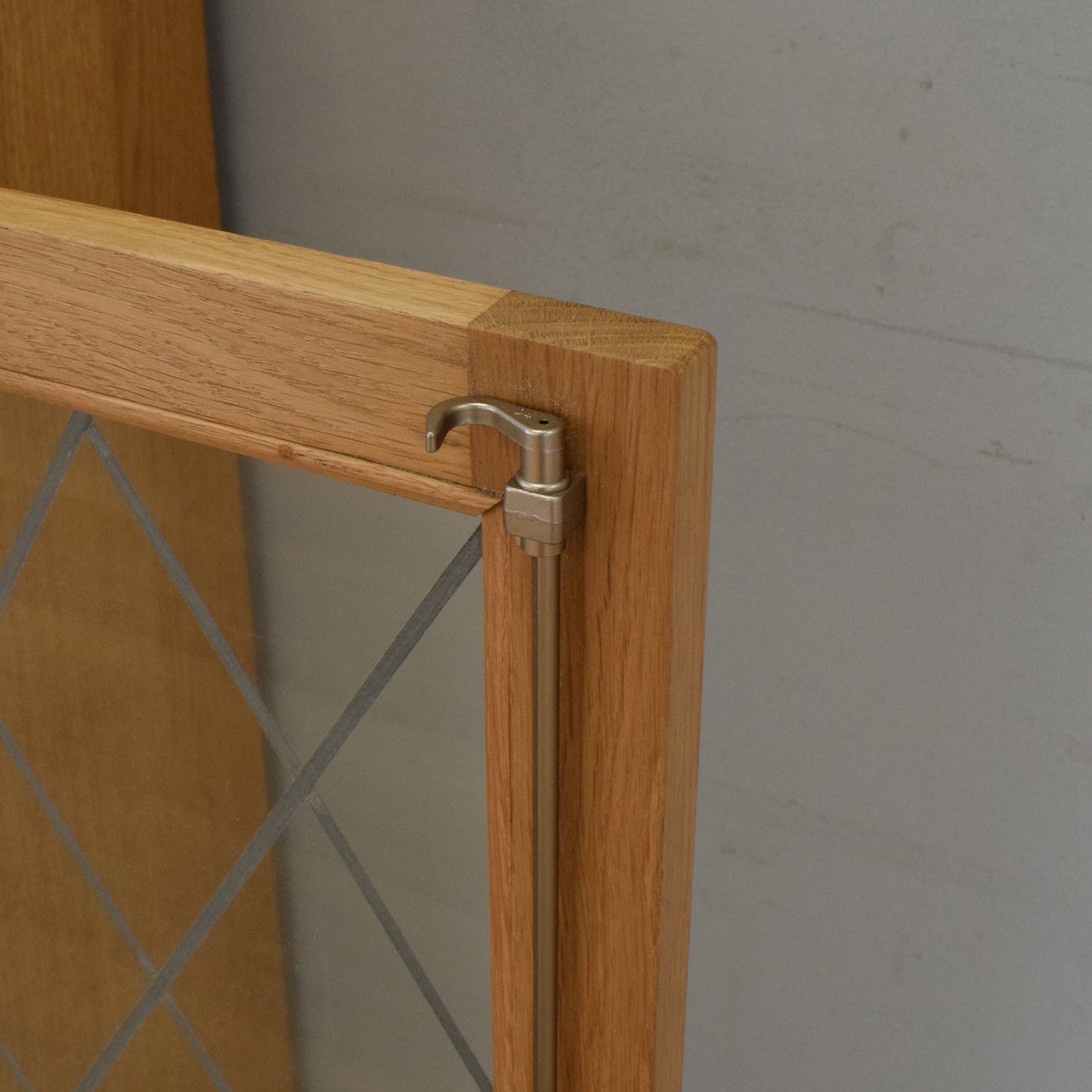 Oak Glazed Cupboard