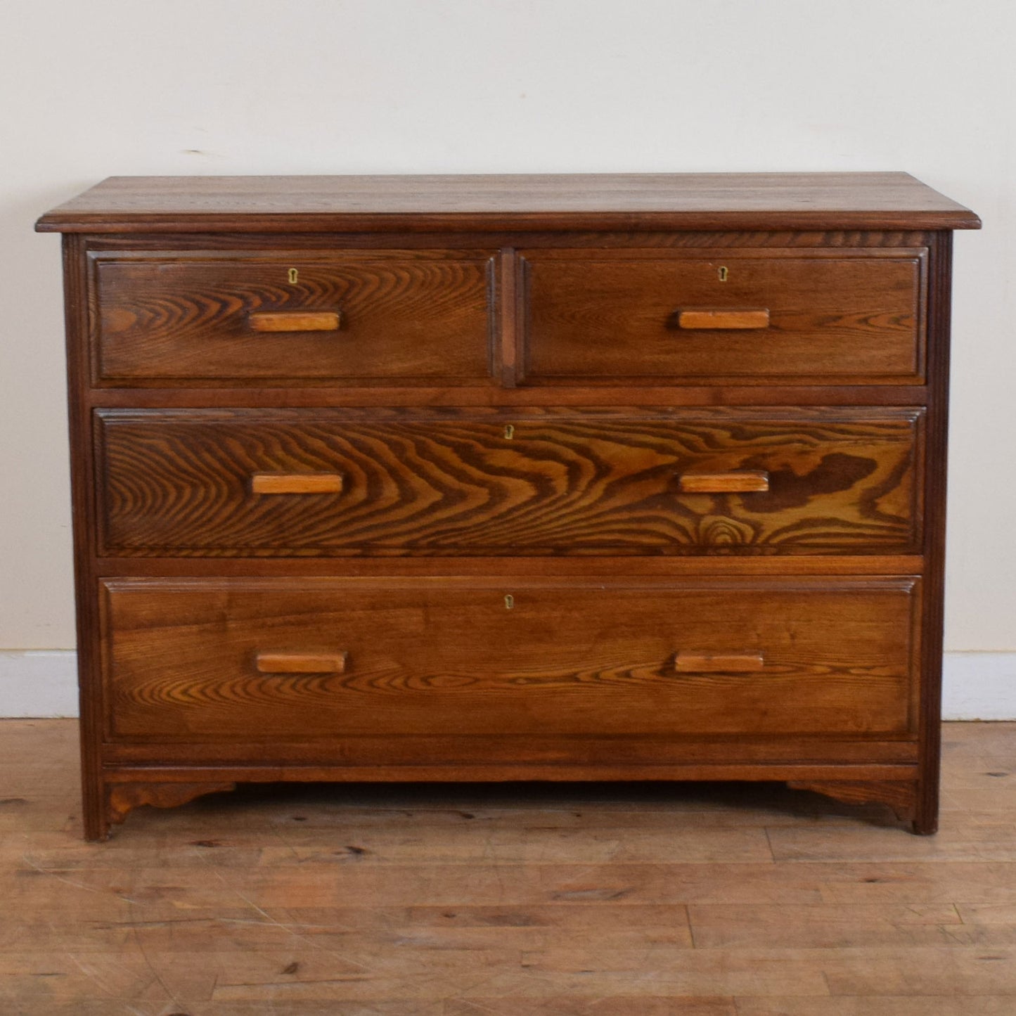 Rustic Oak Chest of Drawers