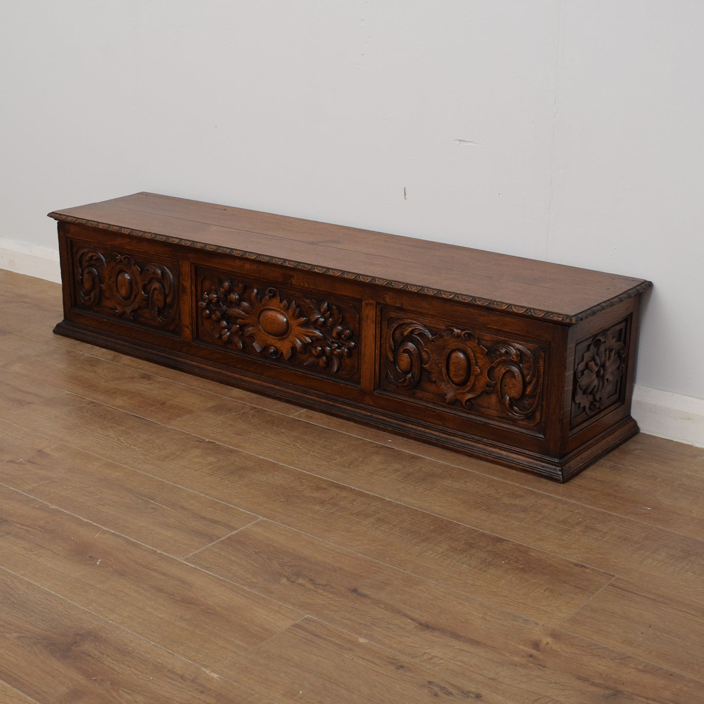 Long Oak Storage Box