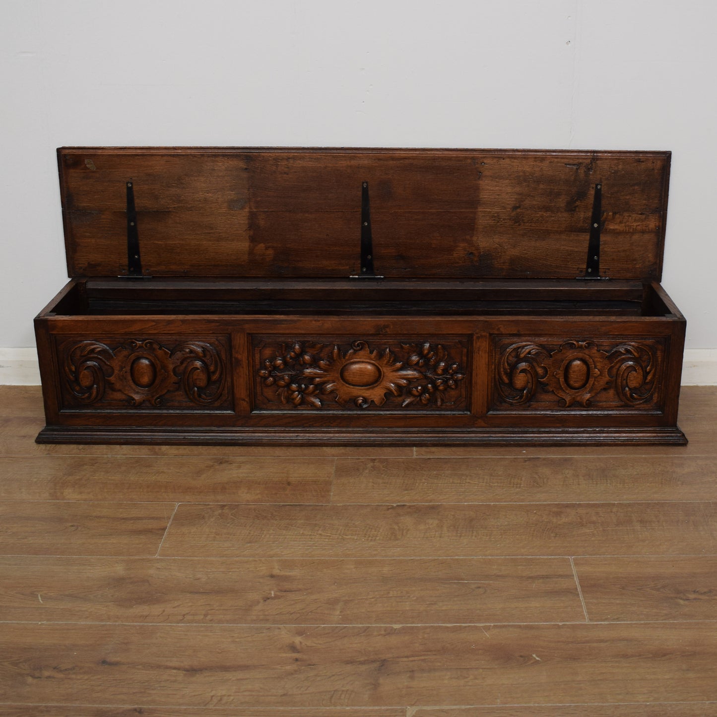 Long Oak Storage Box