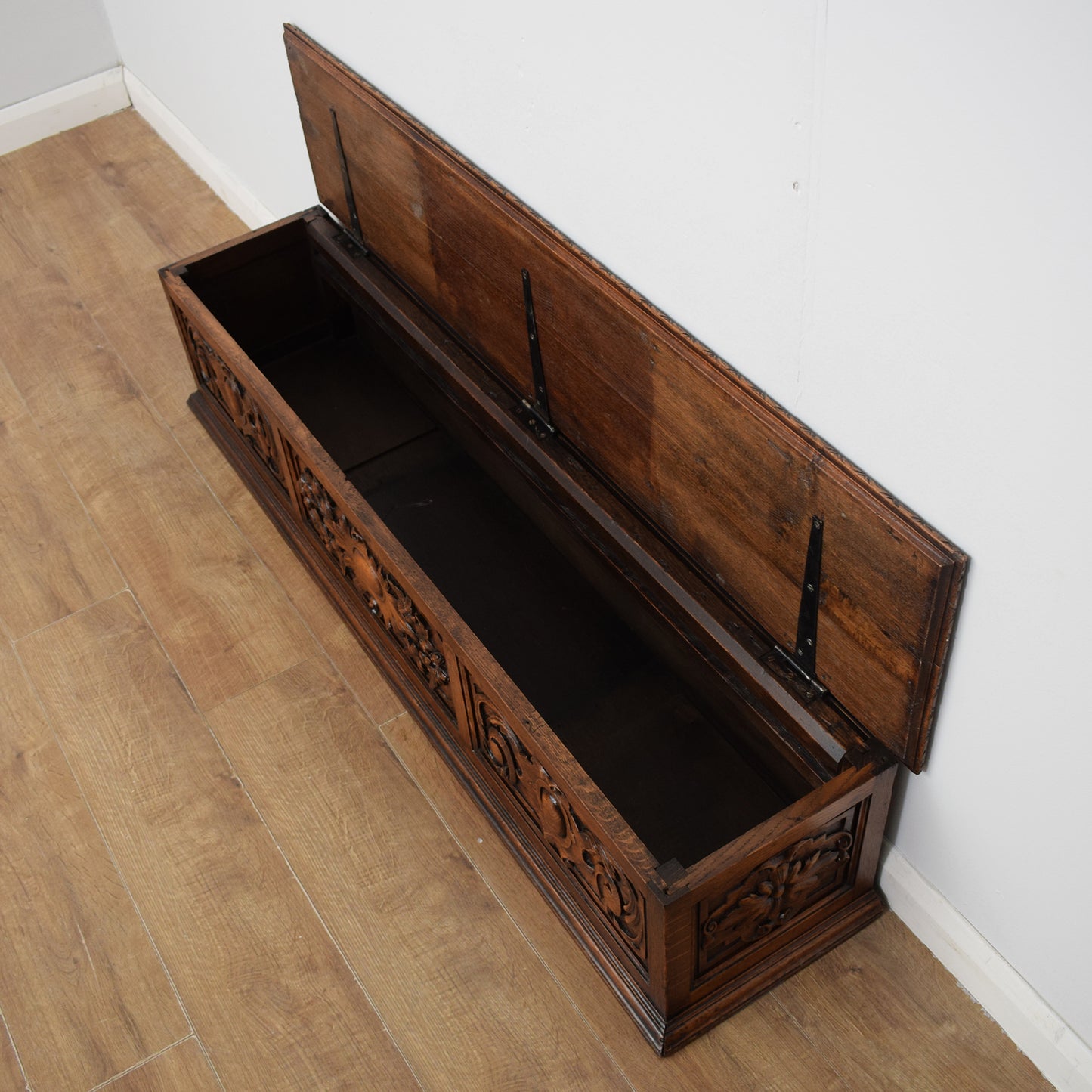 Long Oak Storage Box