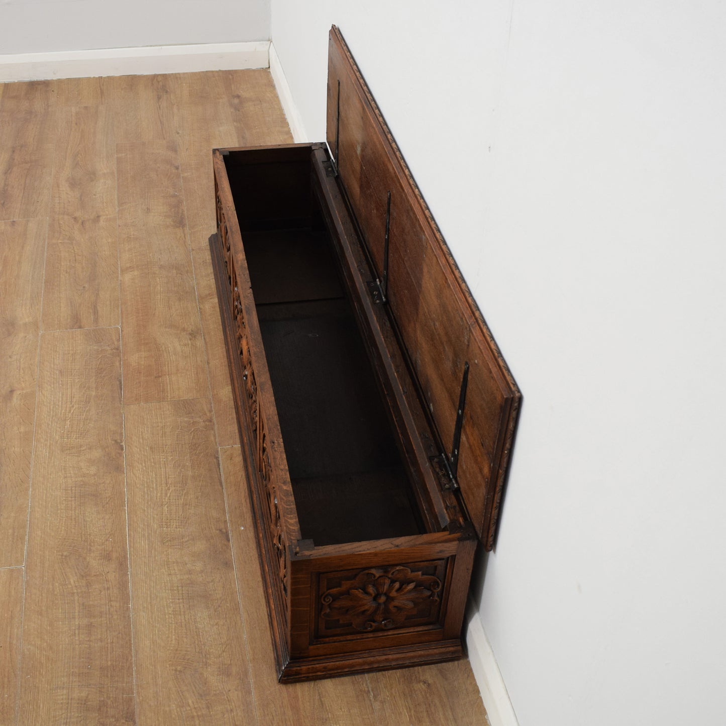 Long Oak Storage Box
