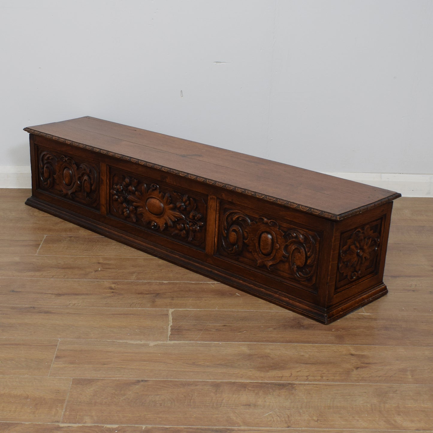 Long Oak Storage Box