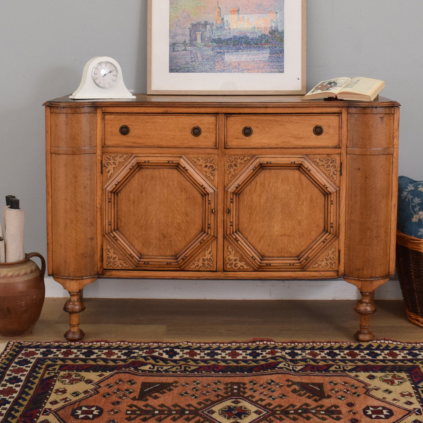 Rustic Oak Sideboard