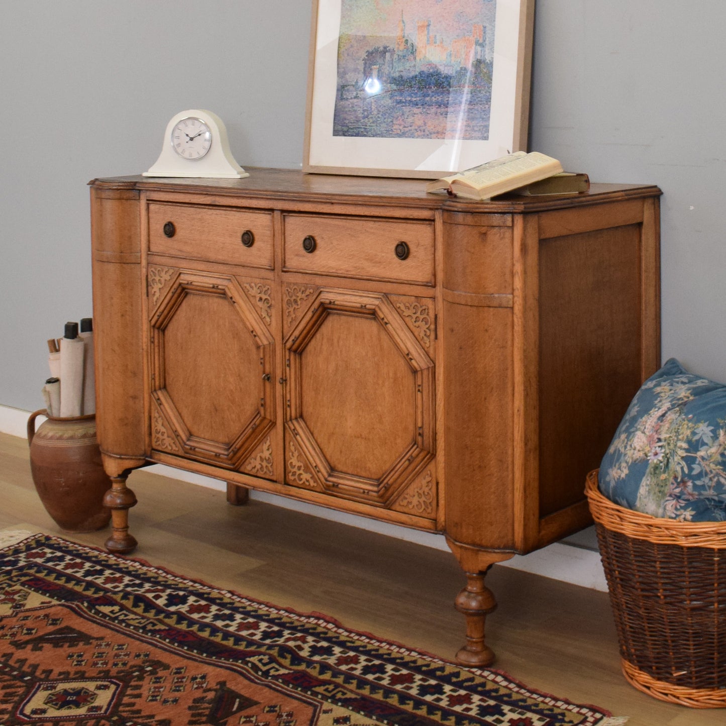 Rustic Oak Sideboard