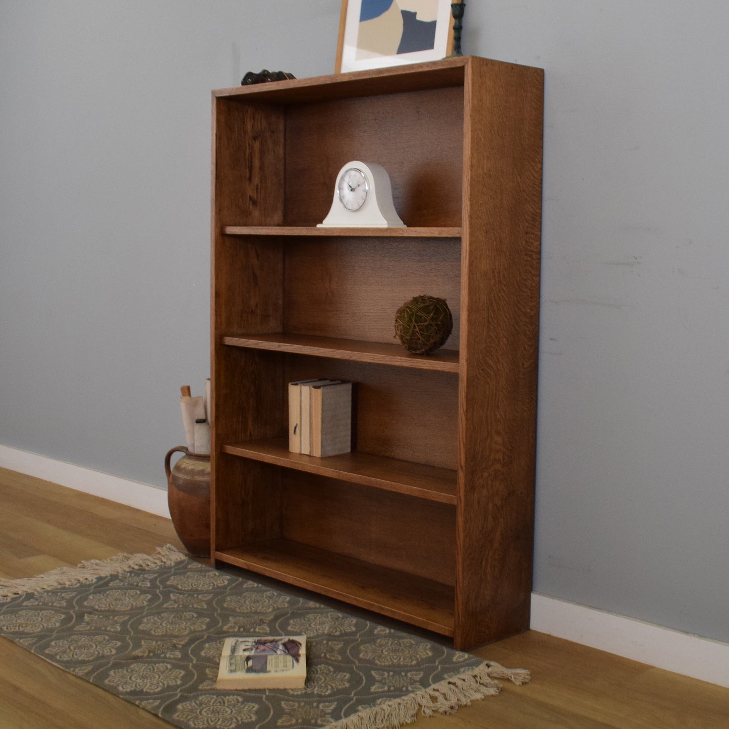 Restored Oak Bookcase