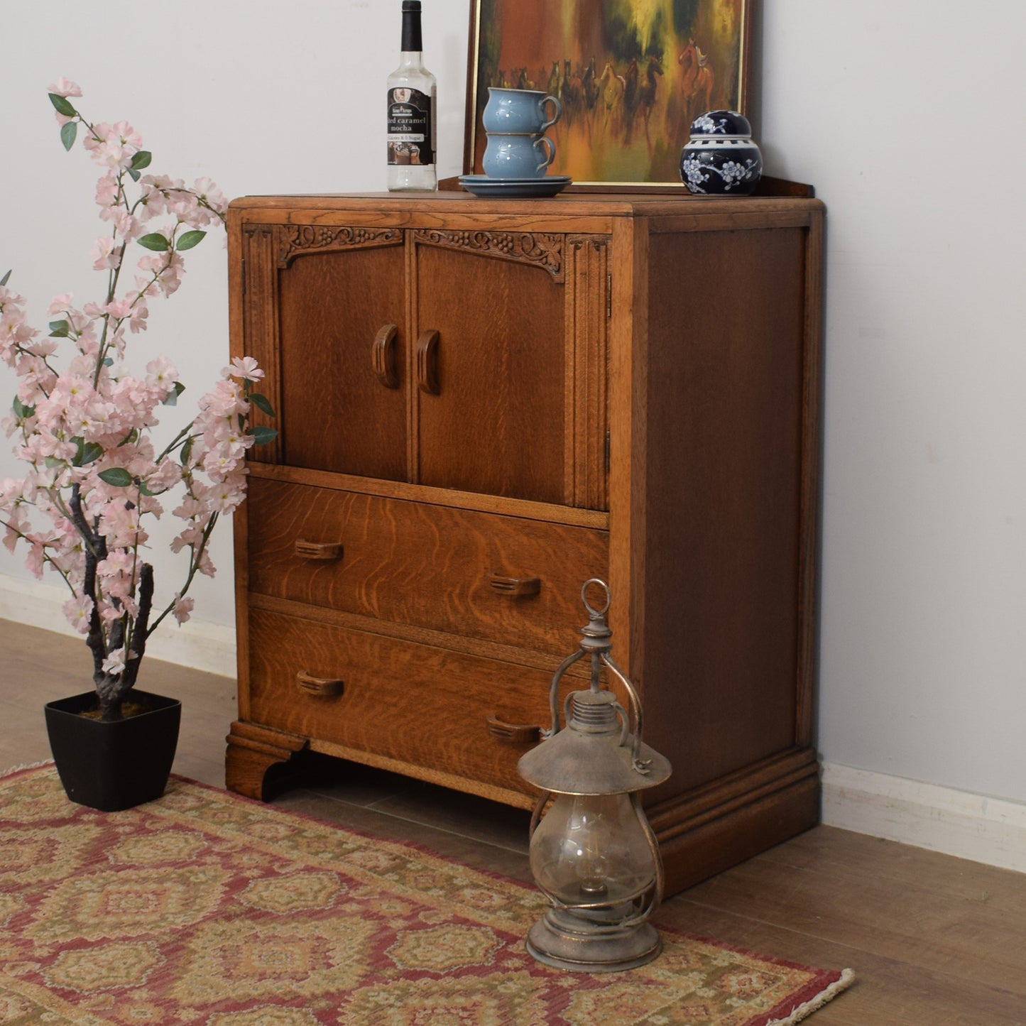 Restored Oak Tallboy