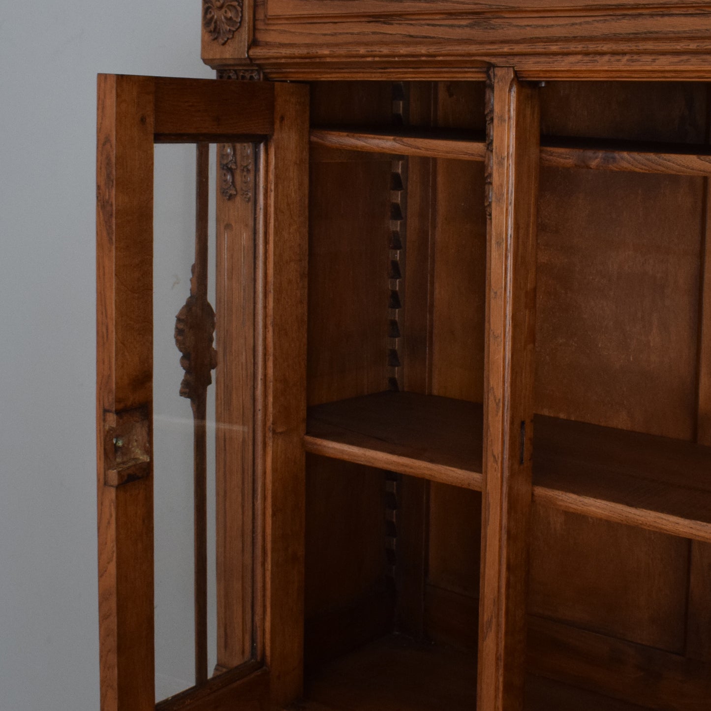 Large Carved French Buffet and Hutch