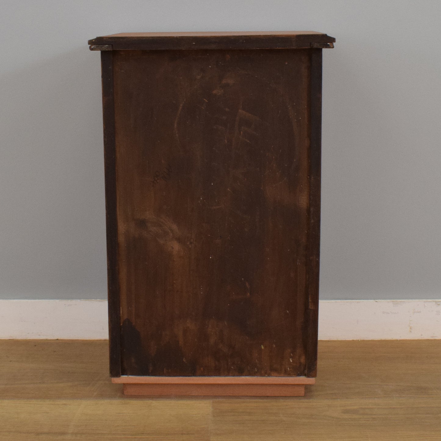 Carved Mahogany Pot Cupboard