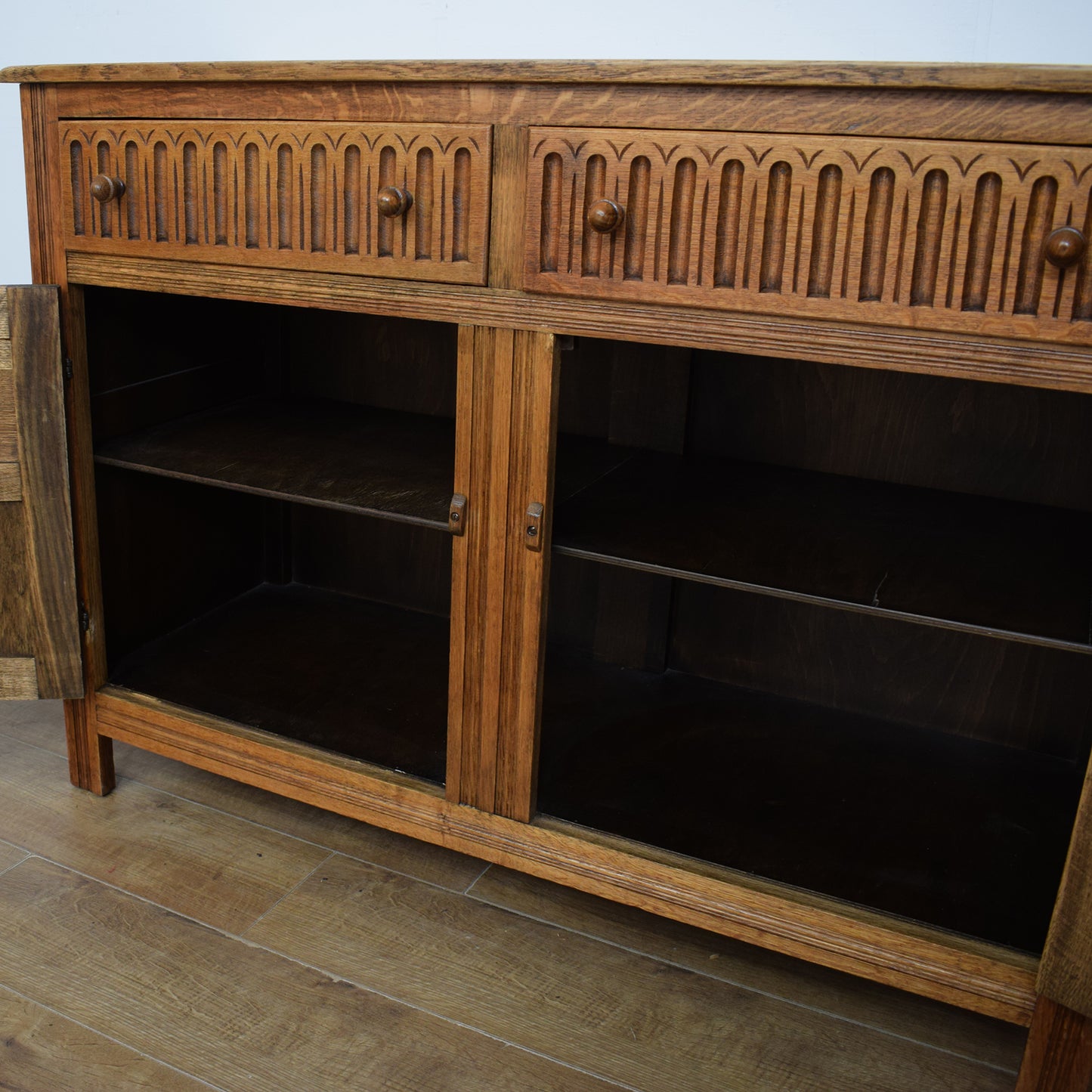 Restored Oak Sideboard