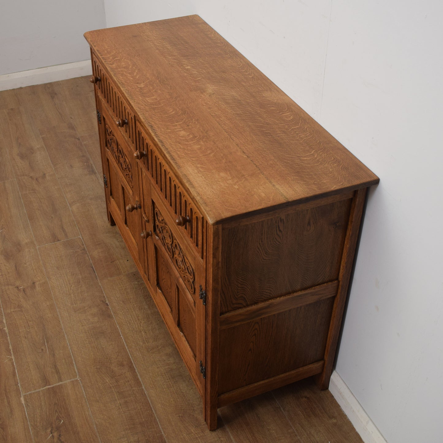 Restored Oak Sideboard