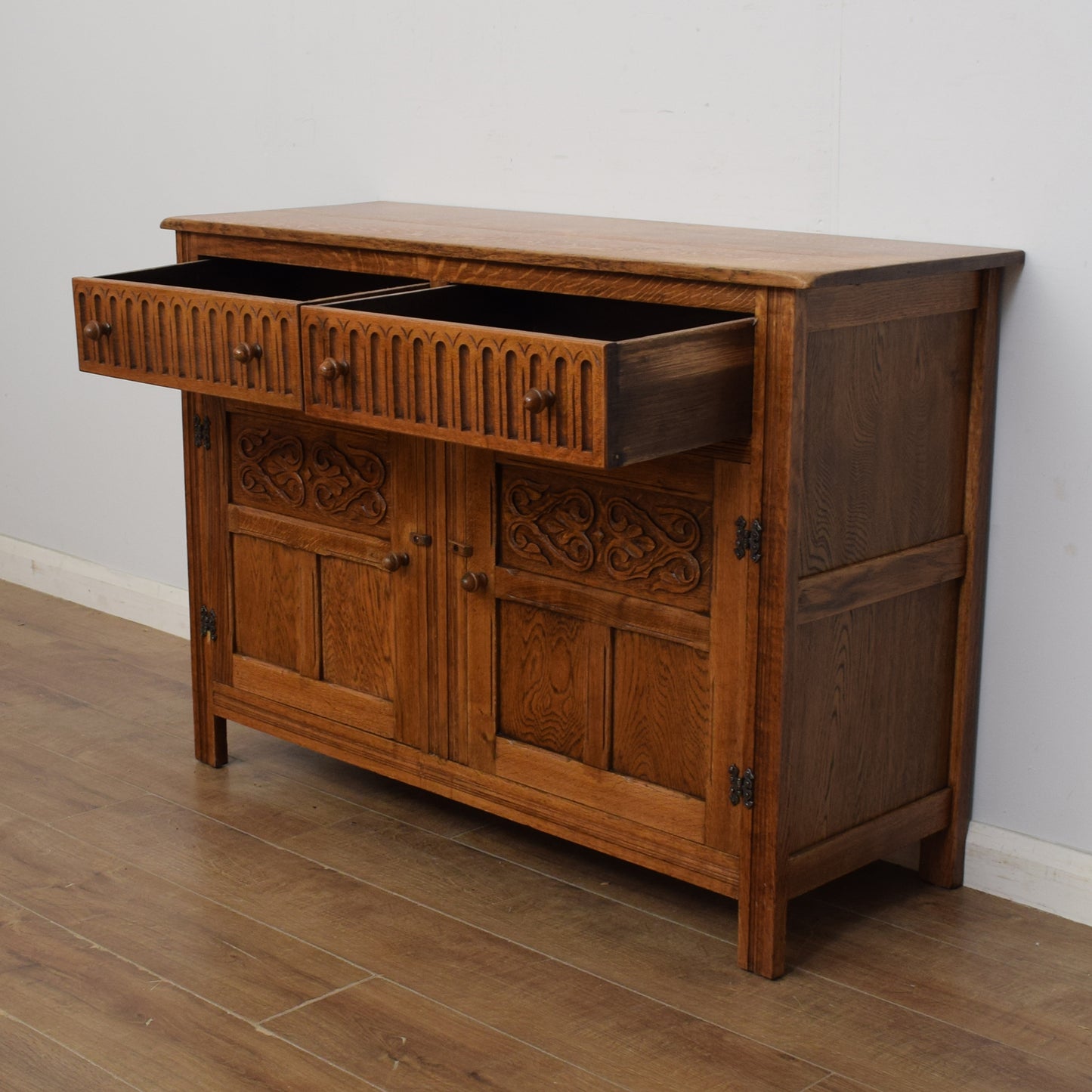 Restored Oak Sideboard