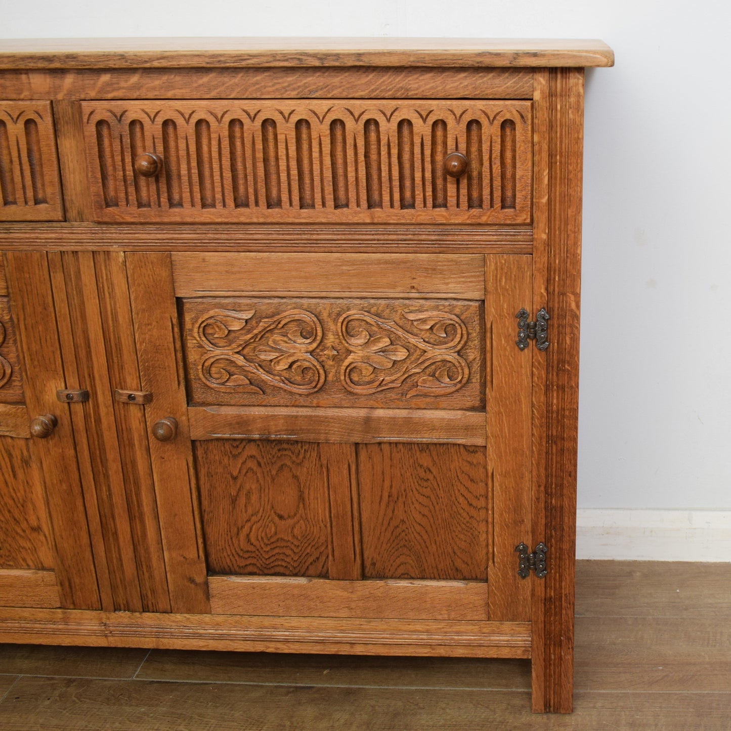 Restored Oak Sideboard