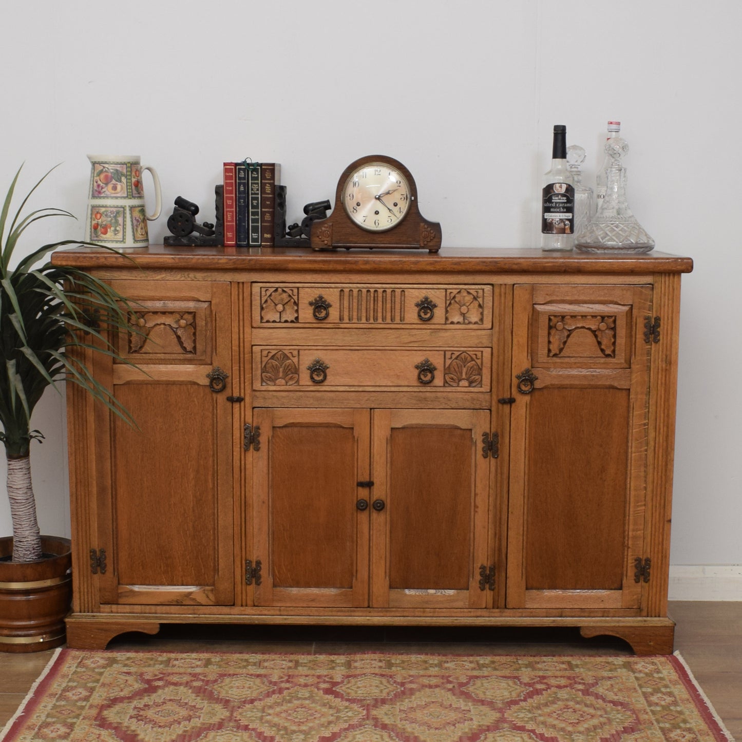 Restored Oak Sideboard