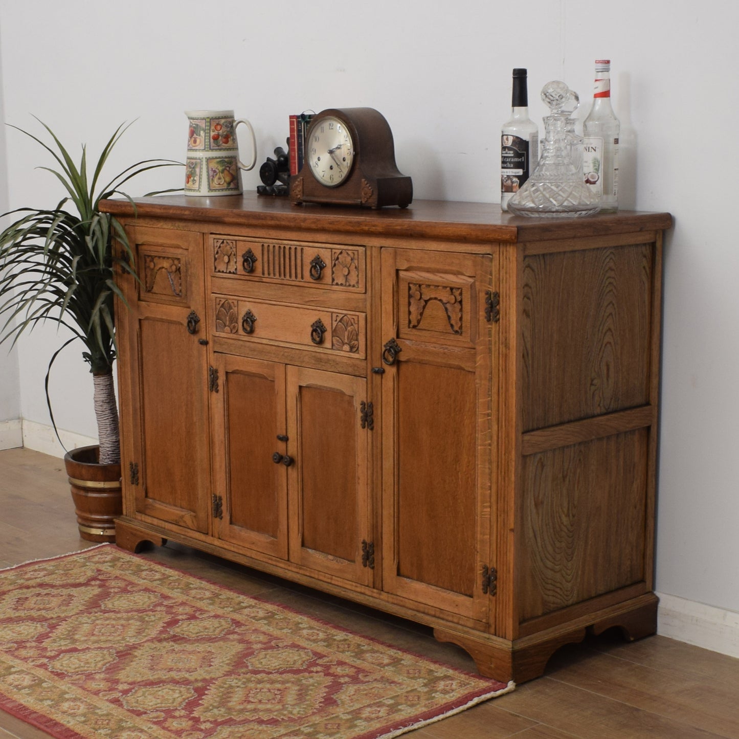 Restored Oak Sideboard