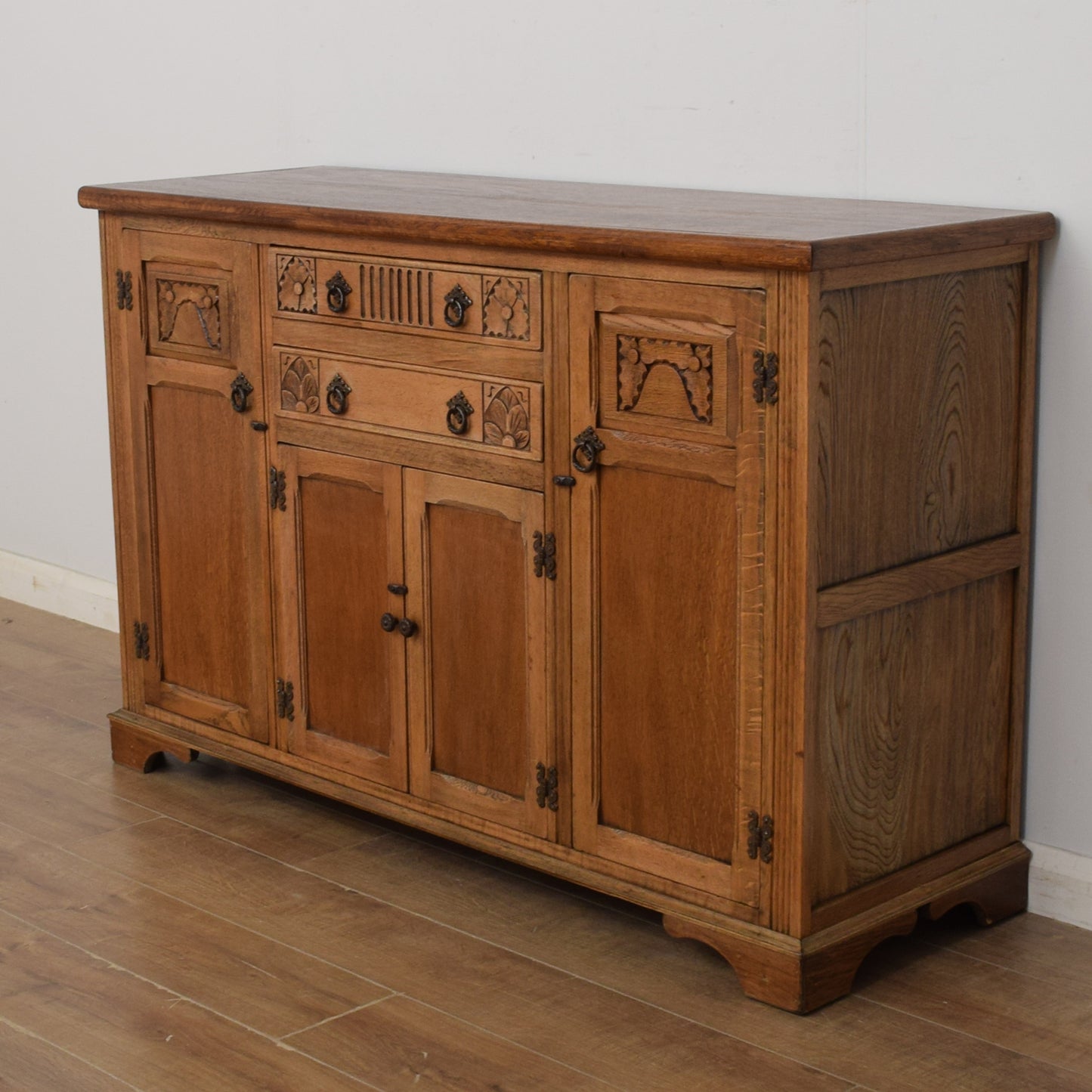 Restored Oak Sideboard