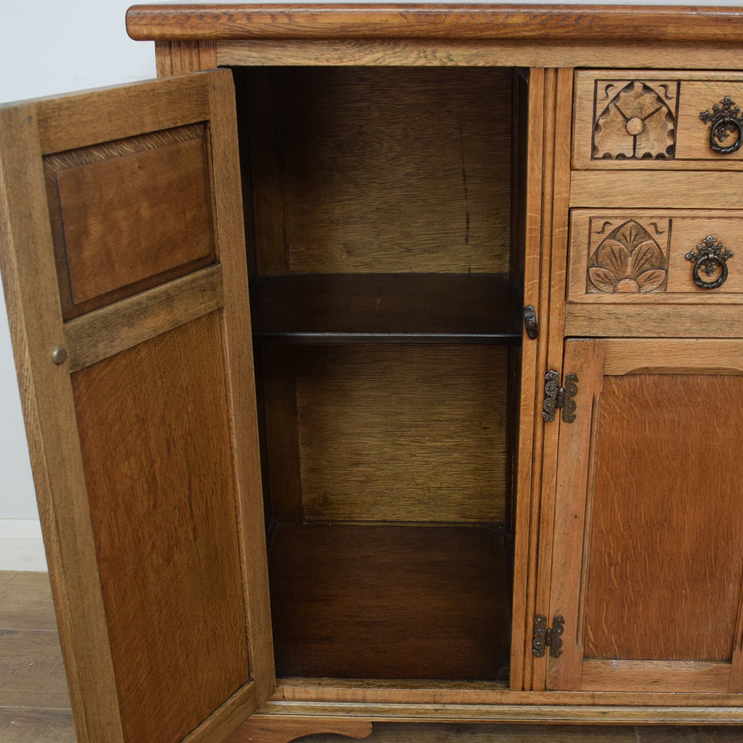 Restored Oak Sideboard