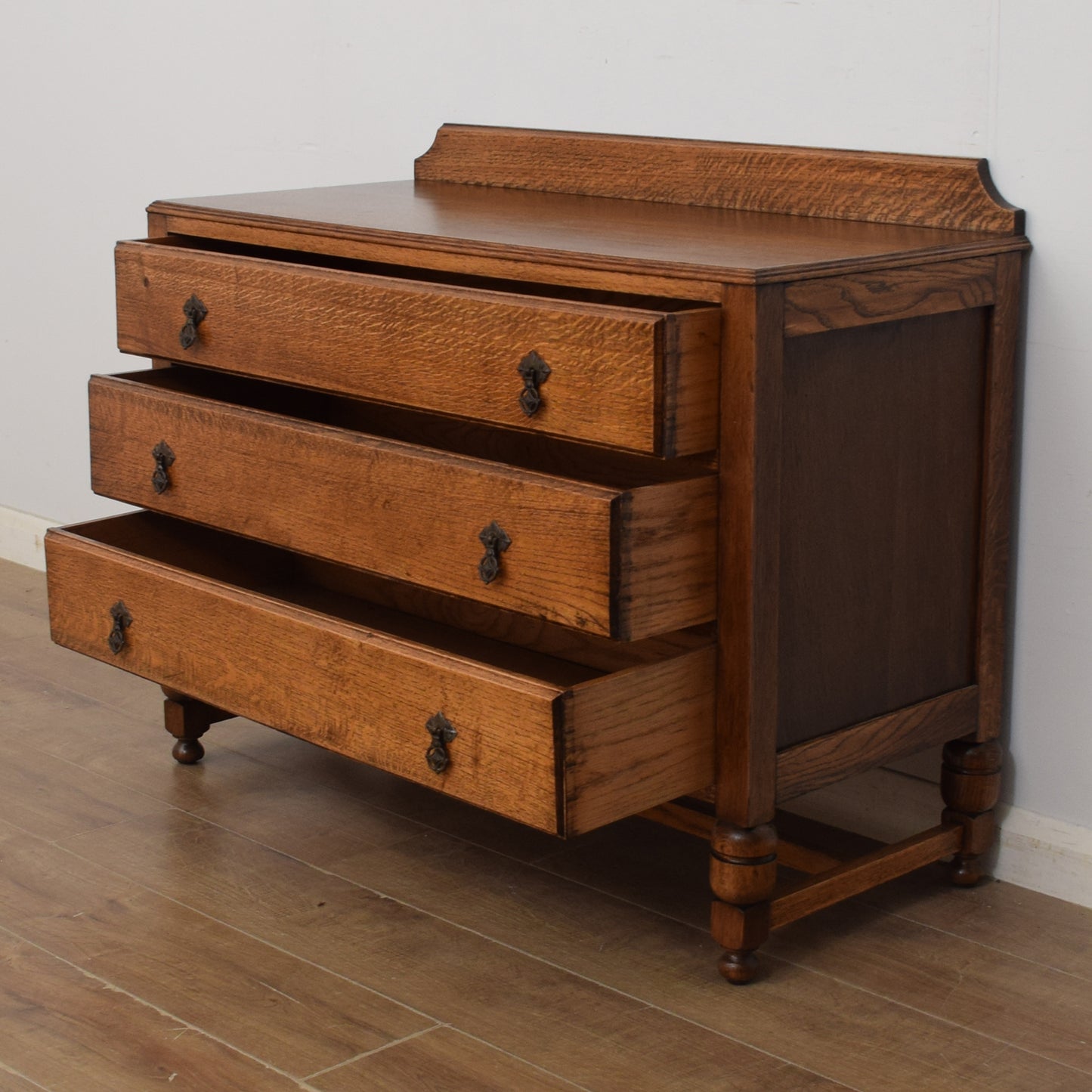 Restored Oak Chest of Drawers