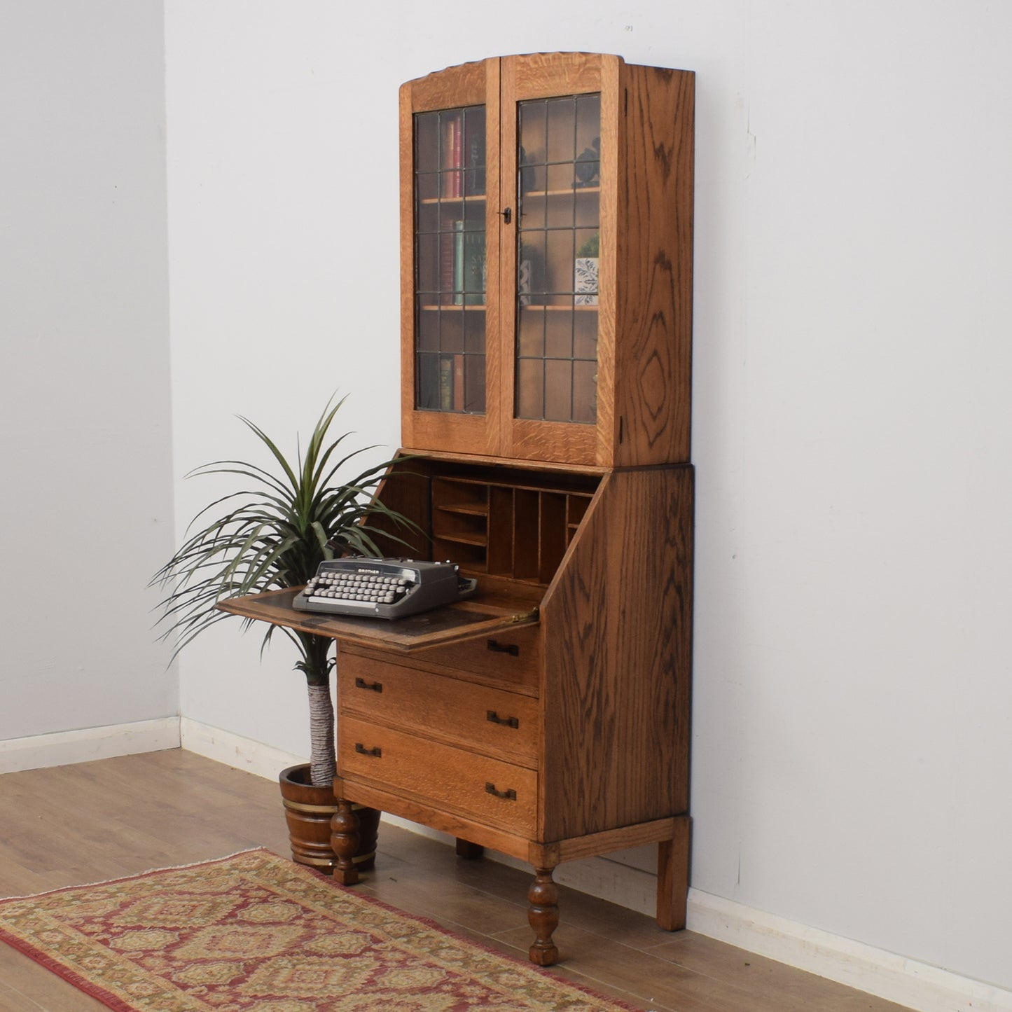 Restored Bureau Bookcase