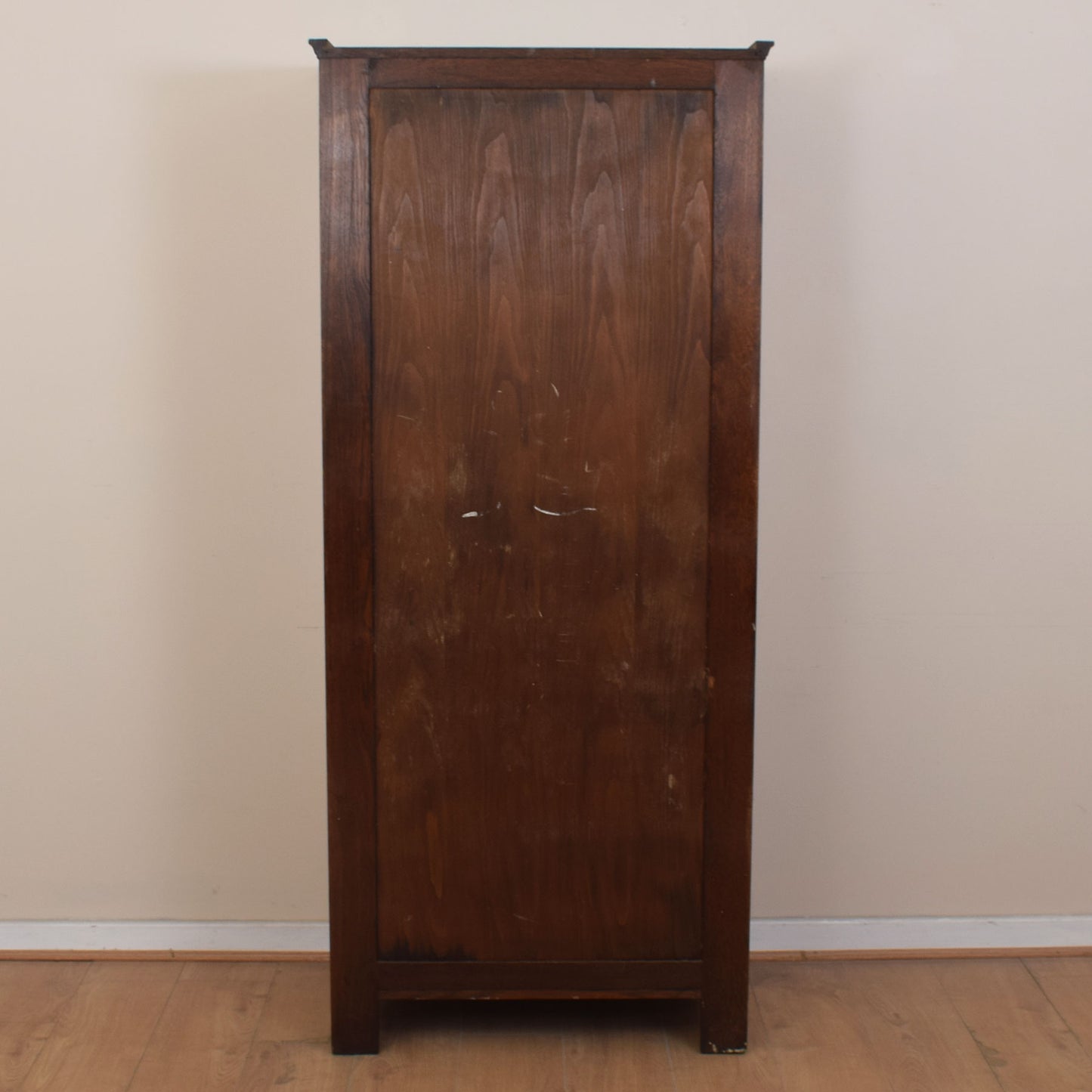 Restored Oak Single Wardrobe