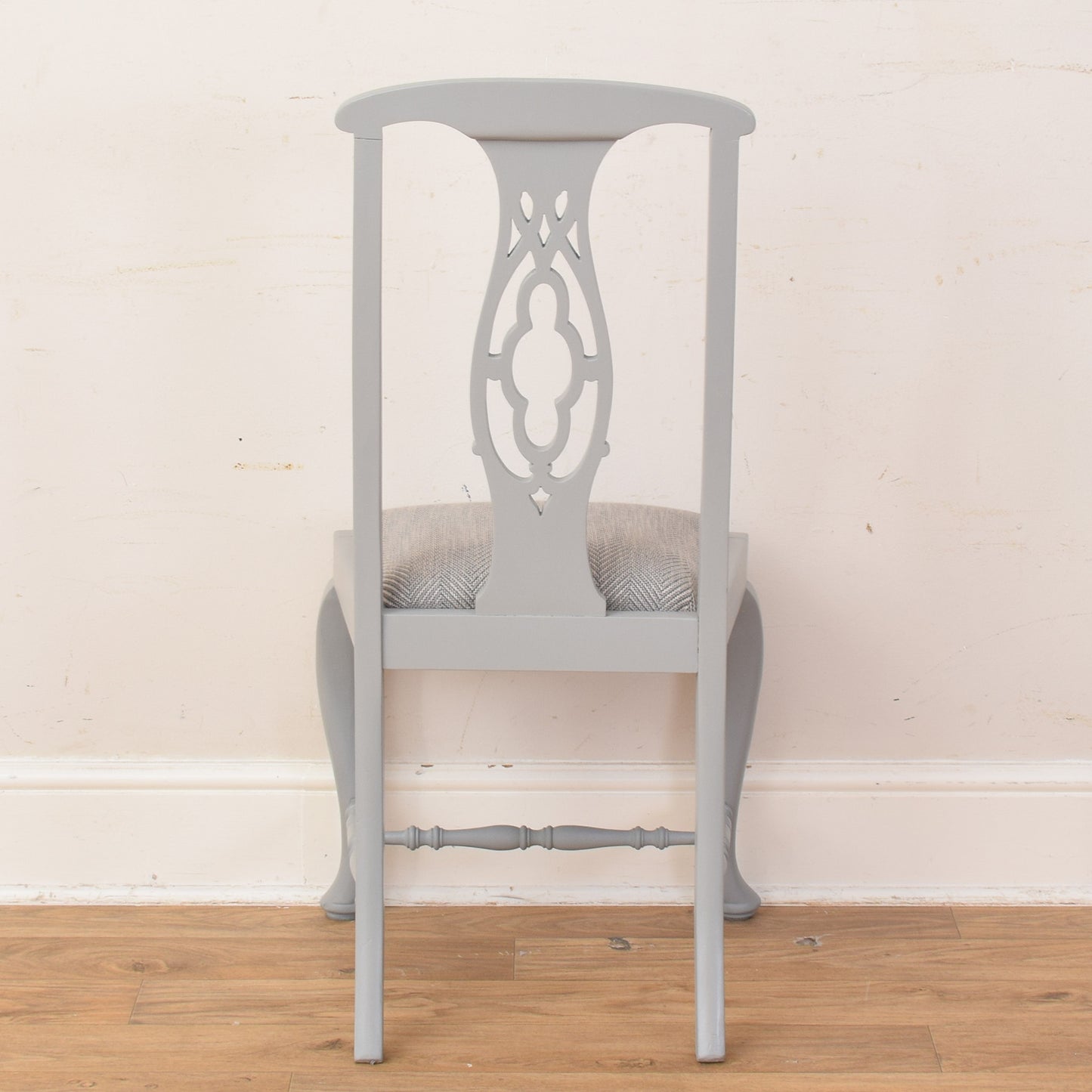 Painted Pine Table And Two Chairs