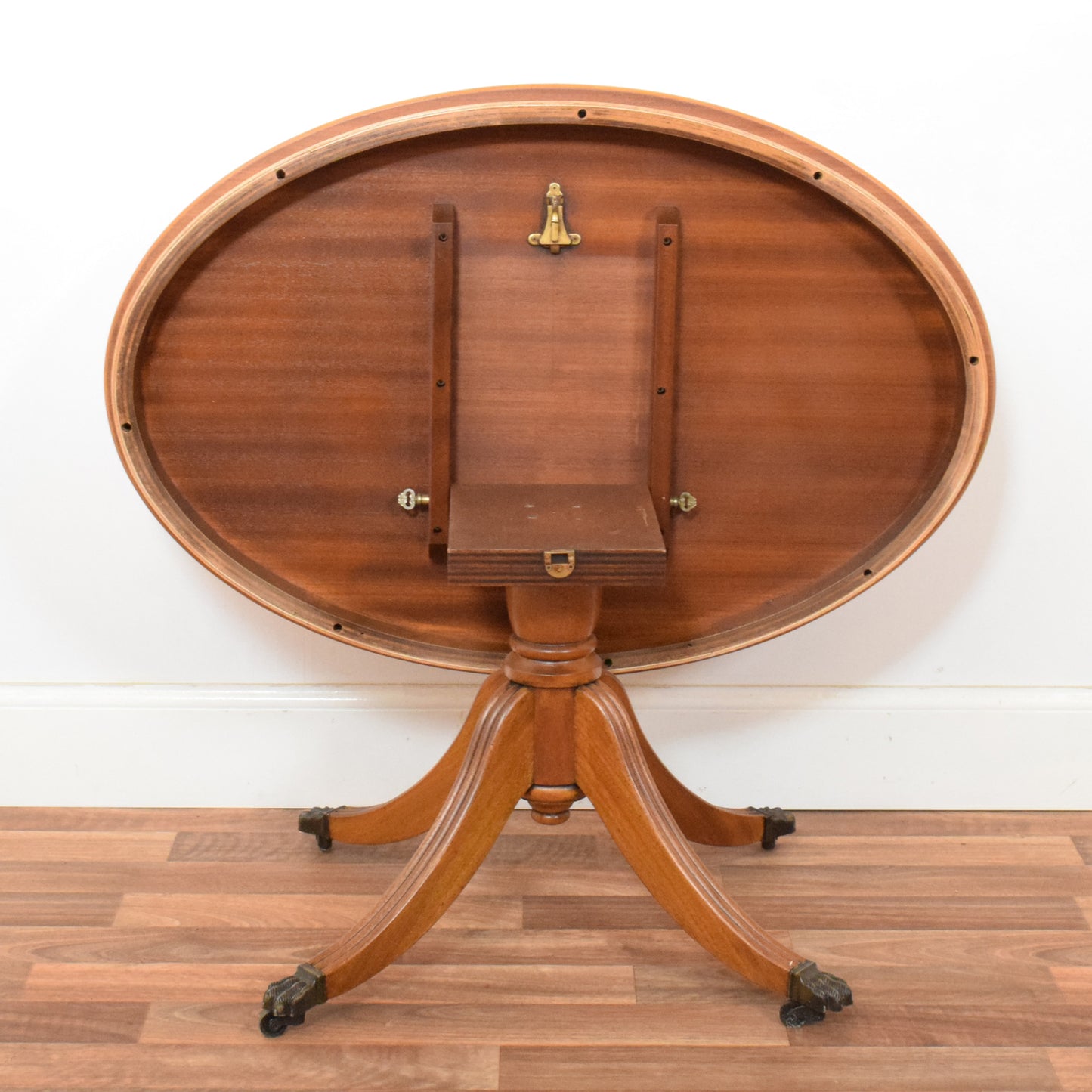 Tilt-Top Walnut Coffee Table