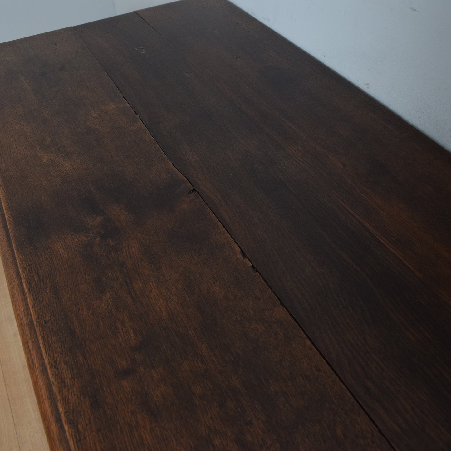 Carved Oak Zinc-Lined Mule Chest