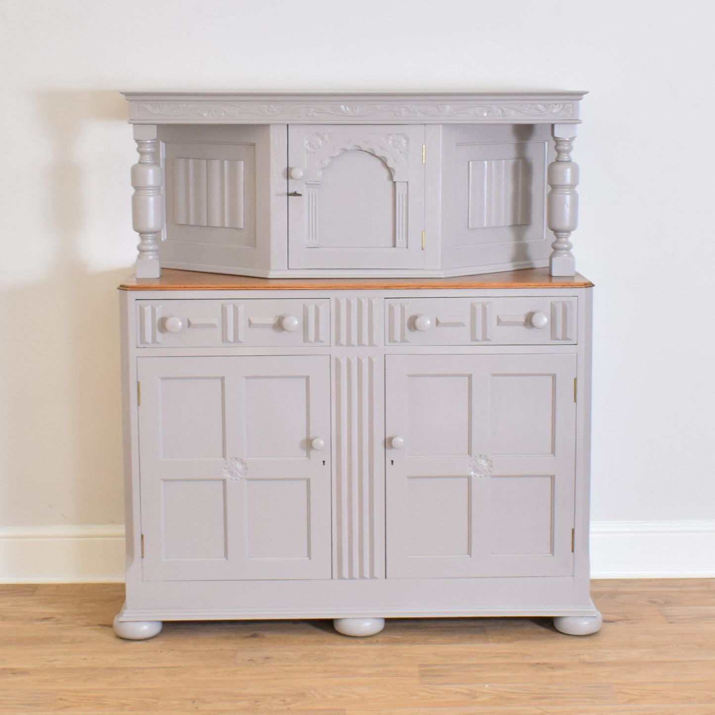 Painted Court Cabinet