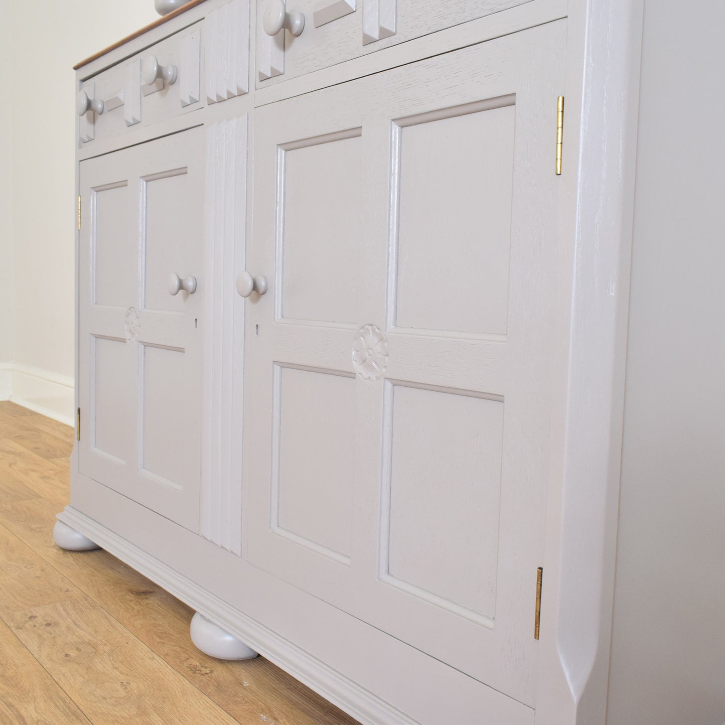 Painted Court Cabinet