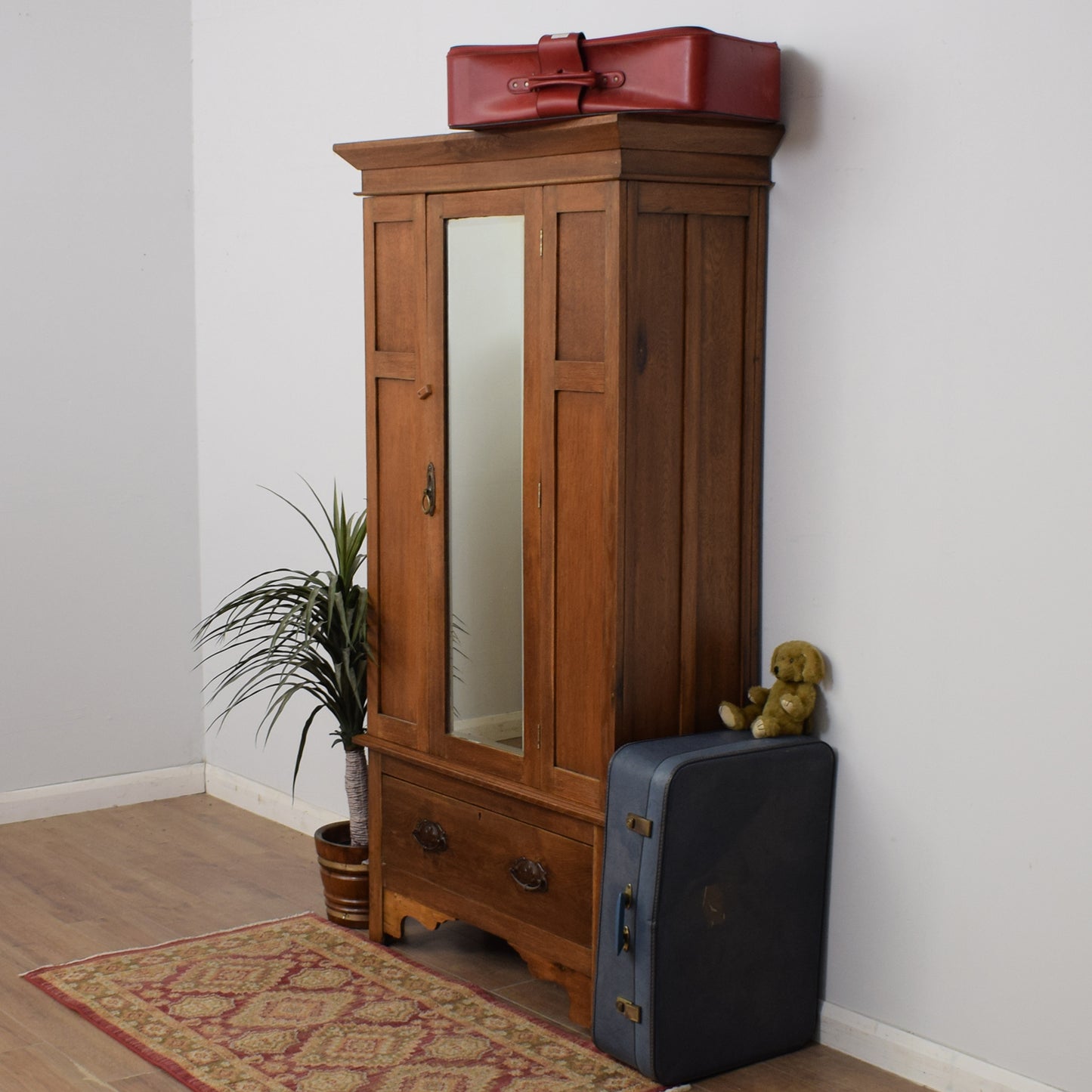 Restored Oak Hallrobe