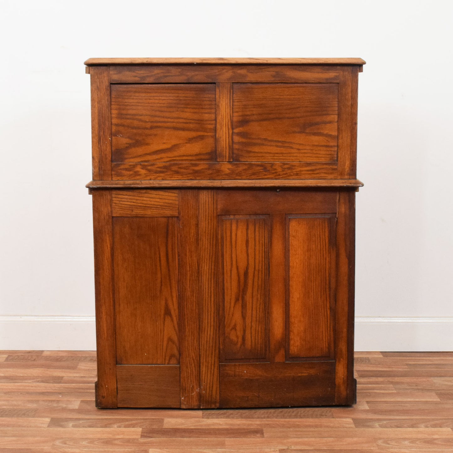 Restored Oak Roll-Top Desk