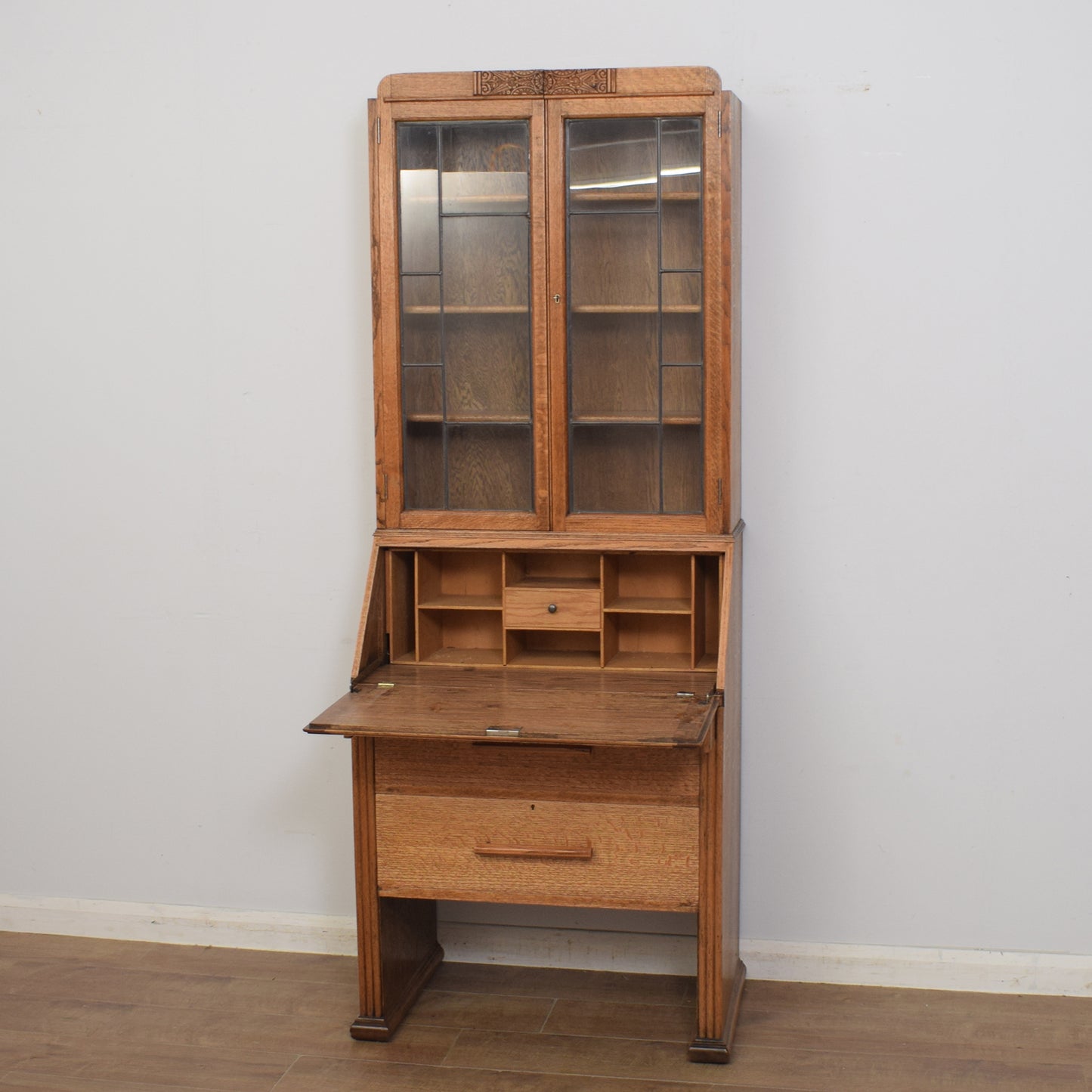 Restored Bureau Bookcase