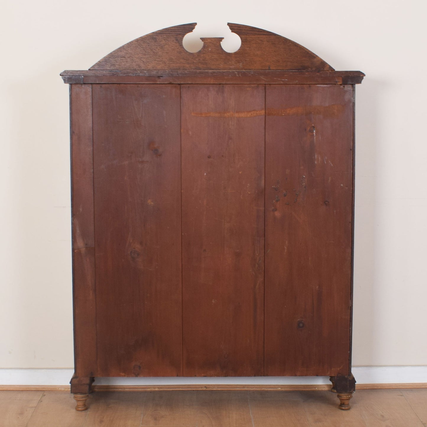 Oak Bookcase With Cupboard Unit