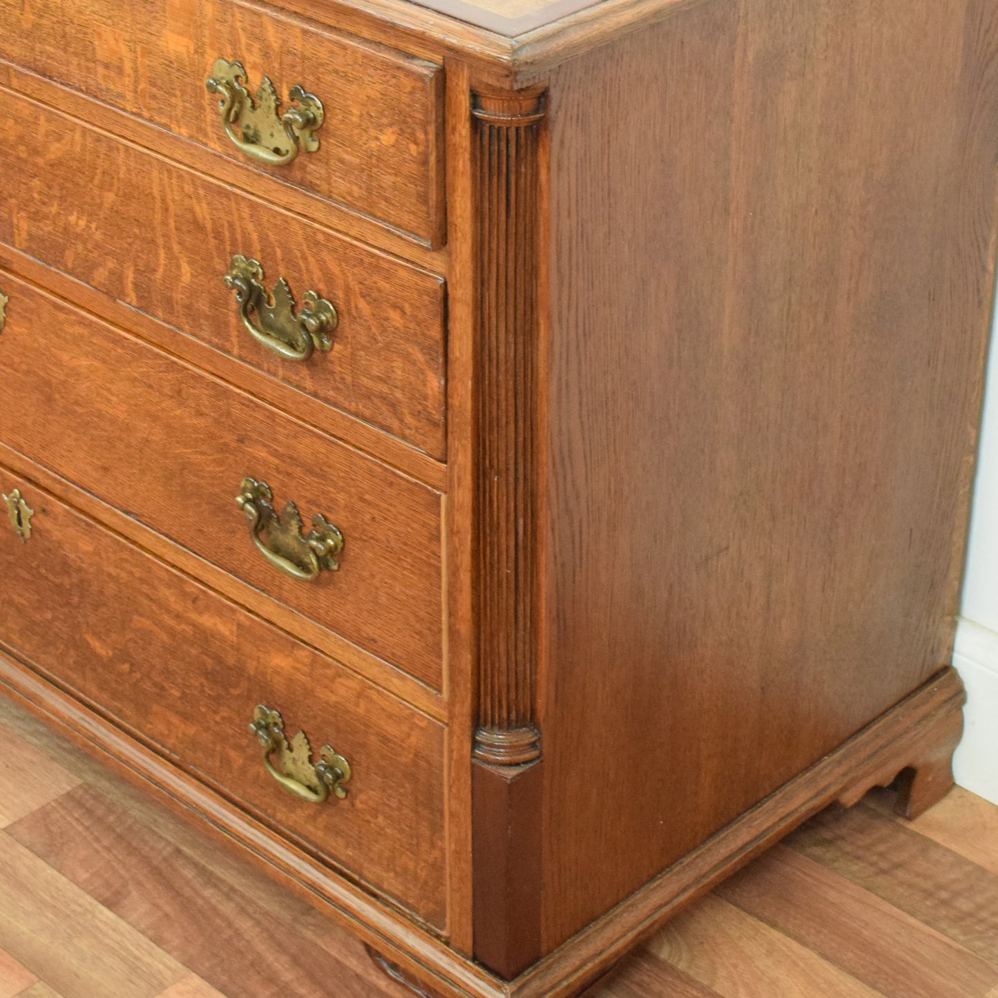Restored Oak Chest of Drawers