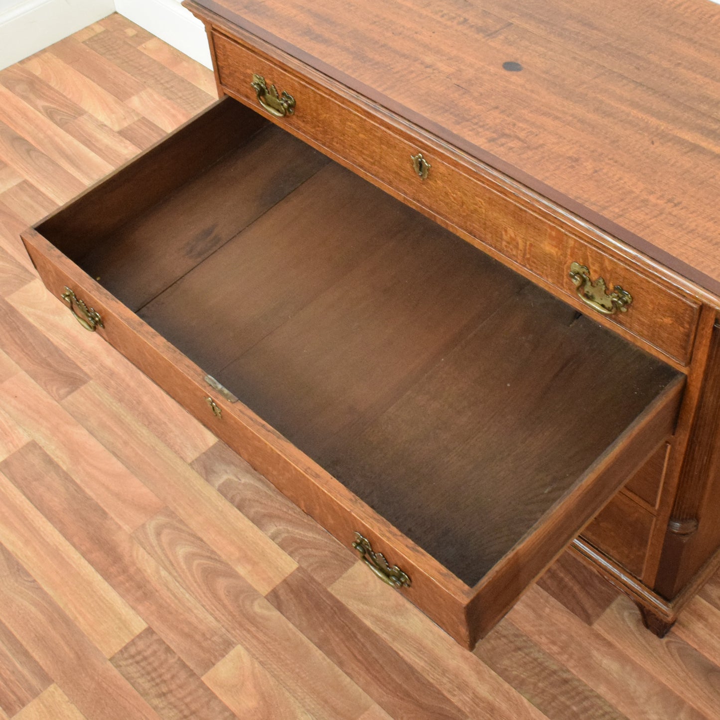 Restored Oak Chest of Drawers