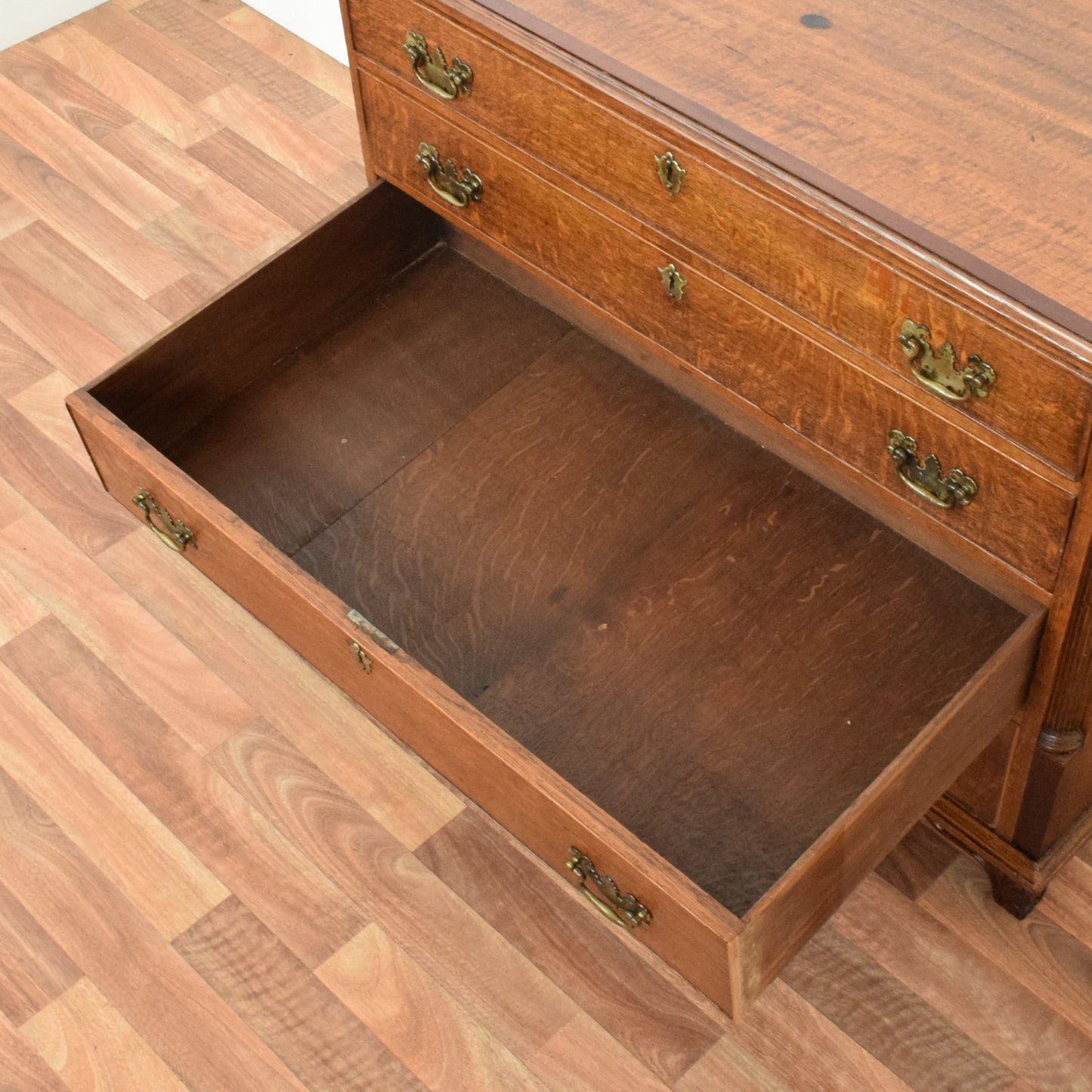 Restored Oak Chest of Drawers