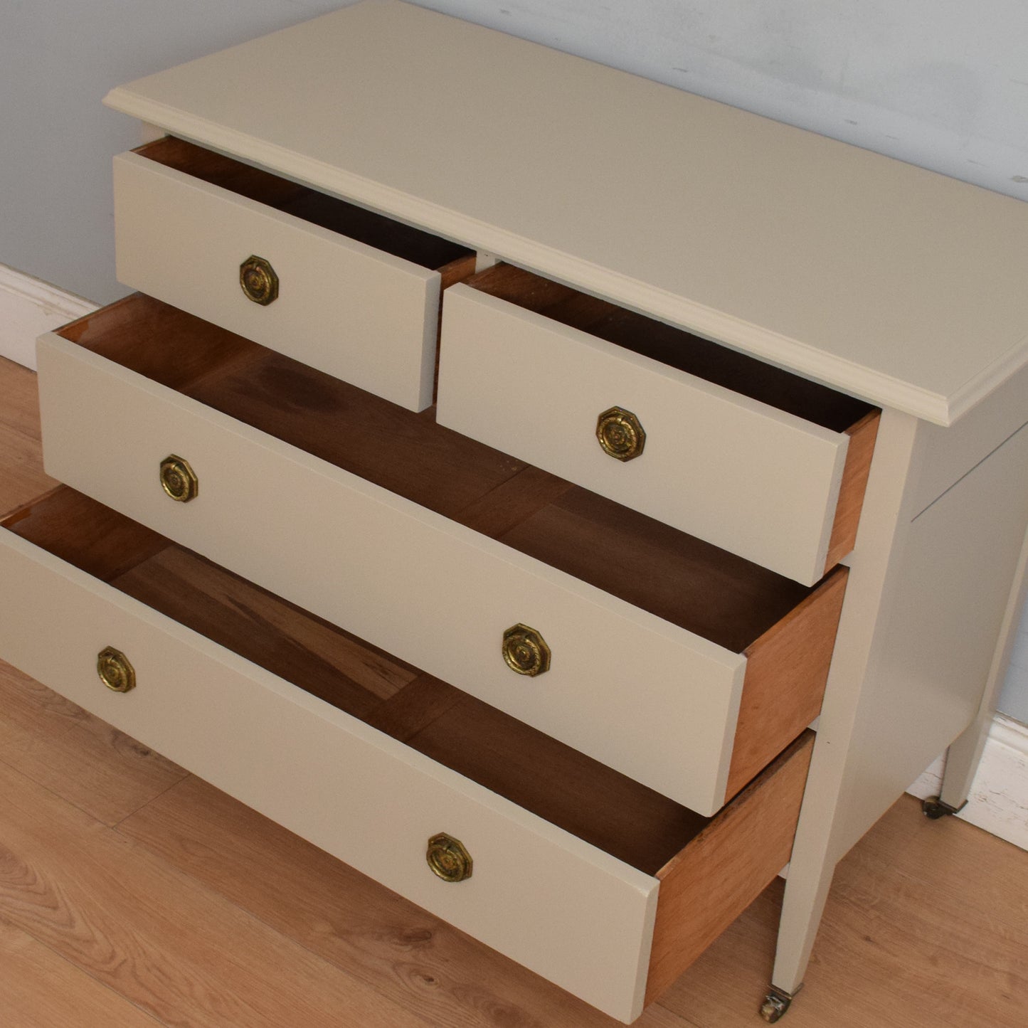 Painted Oak Chest of Drawers